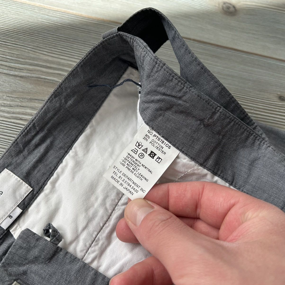 STILL BY HAND Still By Hand PT0891 Japan Belted Pants Size US 32 / EU 48 - 16 Thumbnail
