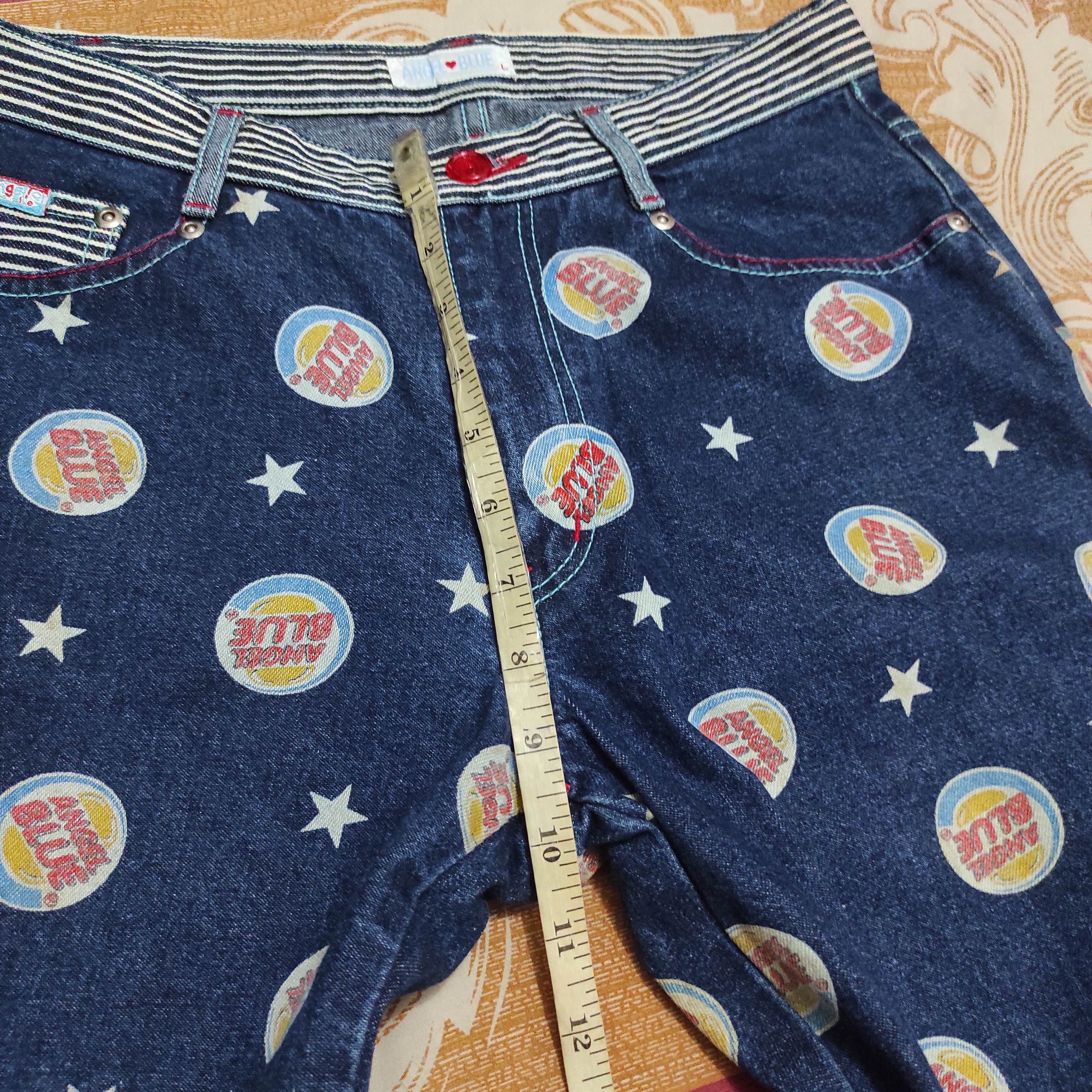 Angel Blue FLARE JEANS Angel Blue Fullprint Bootcut Denim Jeans Size US 28 / EU 44 - 15 Thumbnail