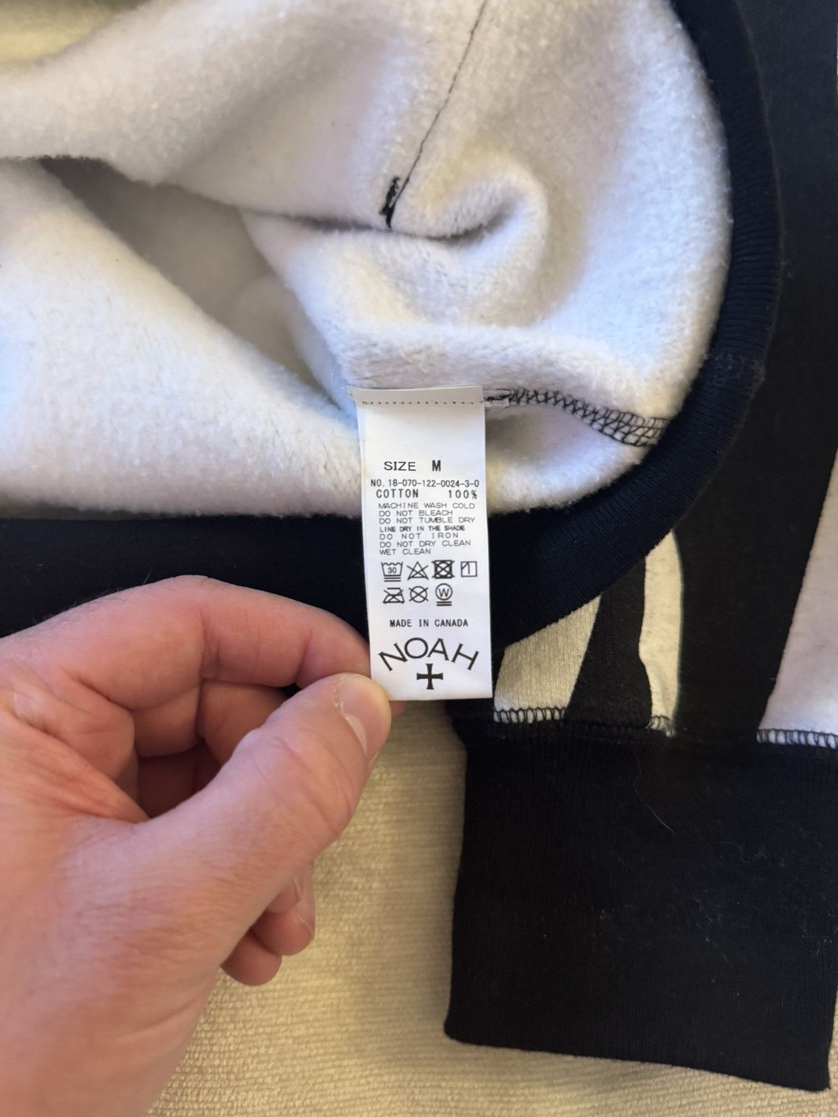 Noah Noah “Bad” Zebra Hoody size M Size US M / EU 48-50 / 2 - 3 Thumbnail