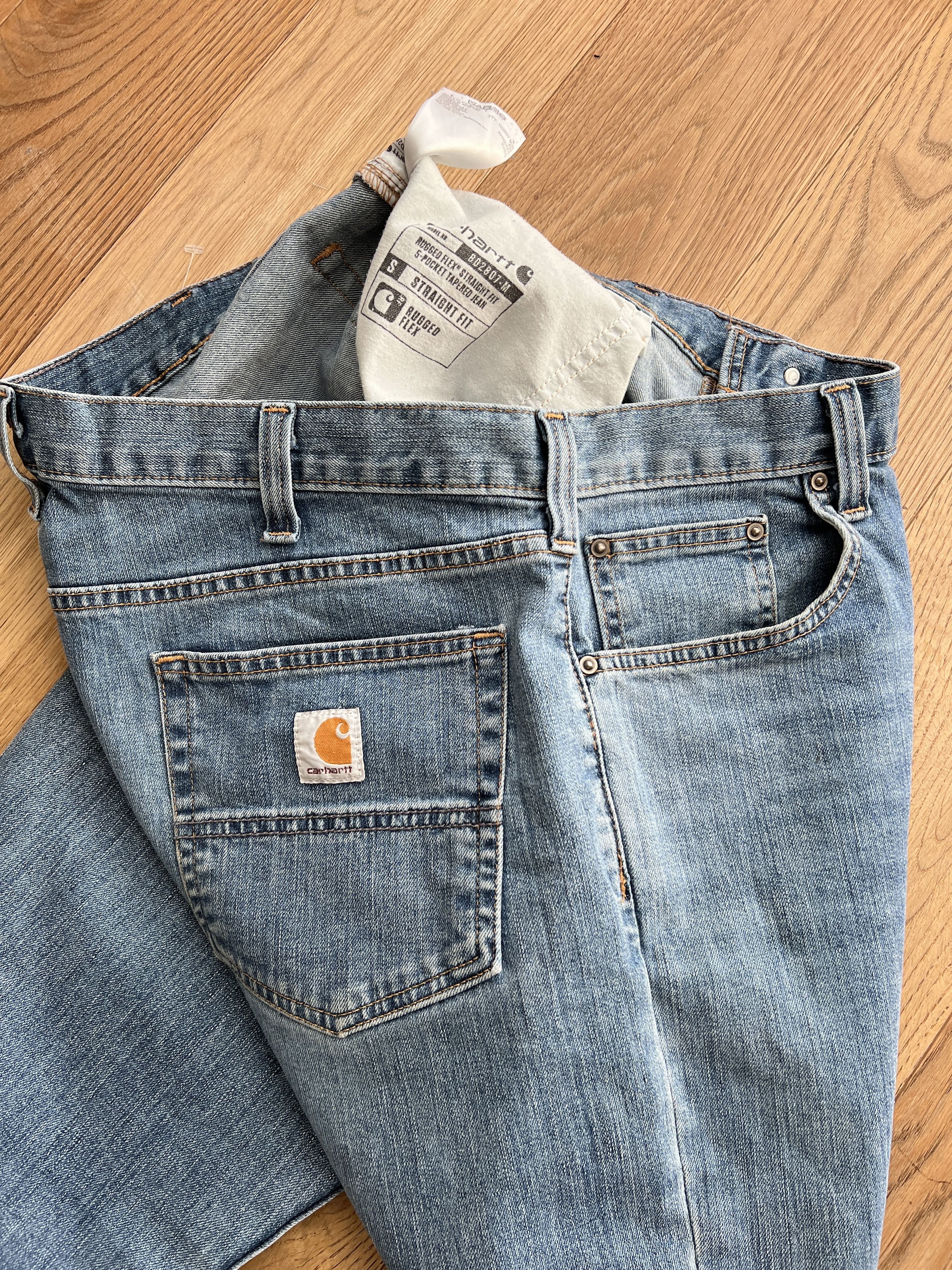 Carhartt Carhartt workwear vintage 2000s Rugged Flex retro denim jean Size US 36 / EU 52 - 9 Thumbnail