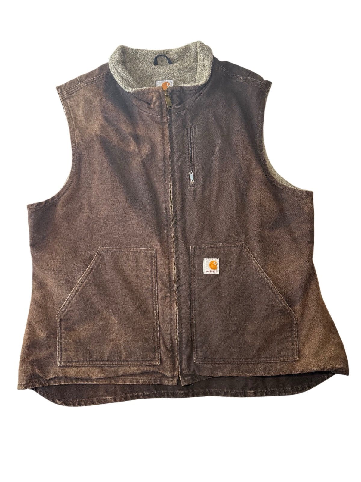 Carhartt VINTAGE CARHARTT SHERPA-LINED VEST Size XL / US 12-14 / IT 48-50 - 1 Thumbnail