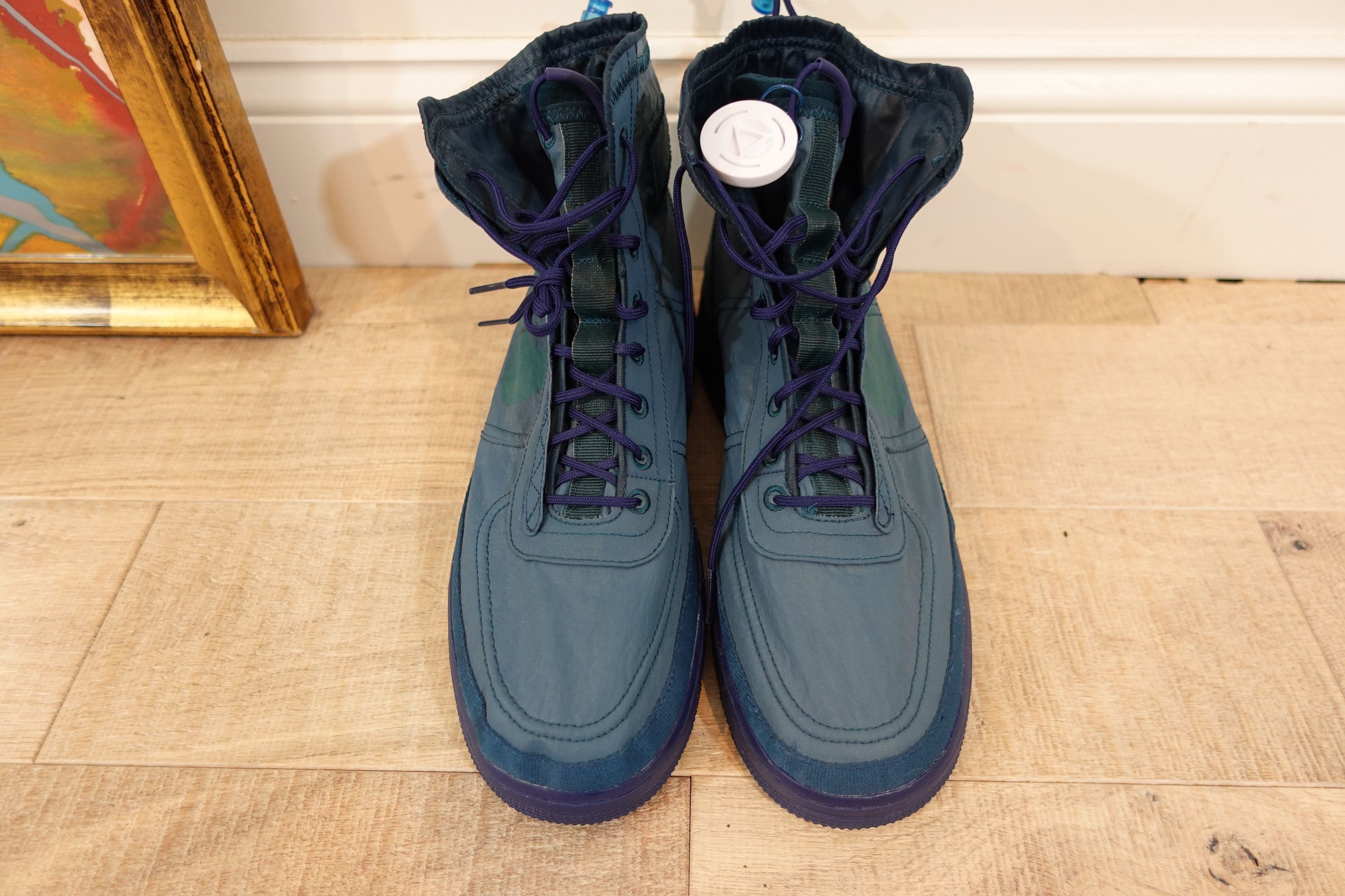 Nike Nike Air Force 1 Shell Midnight Turquoise Size US 10 / EU 43 - 4 Thumbnail