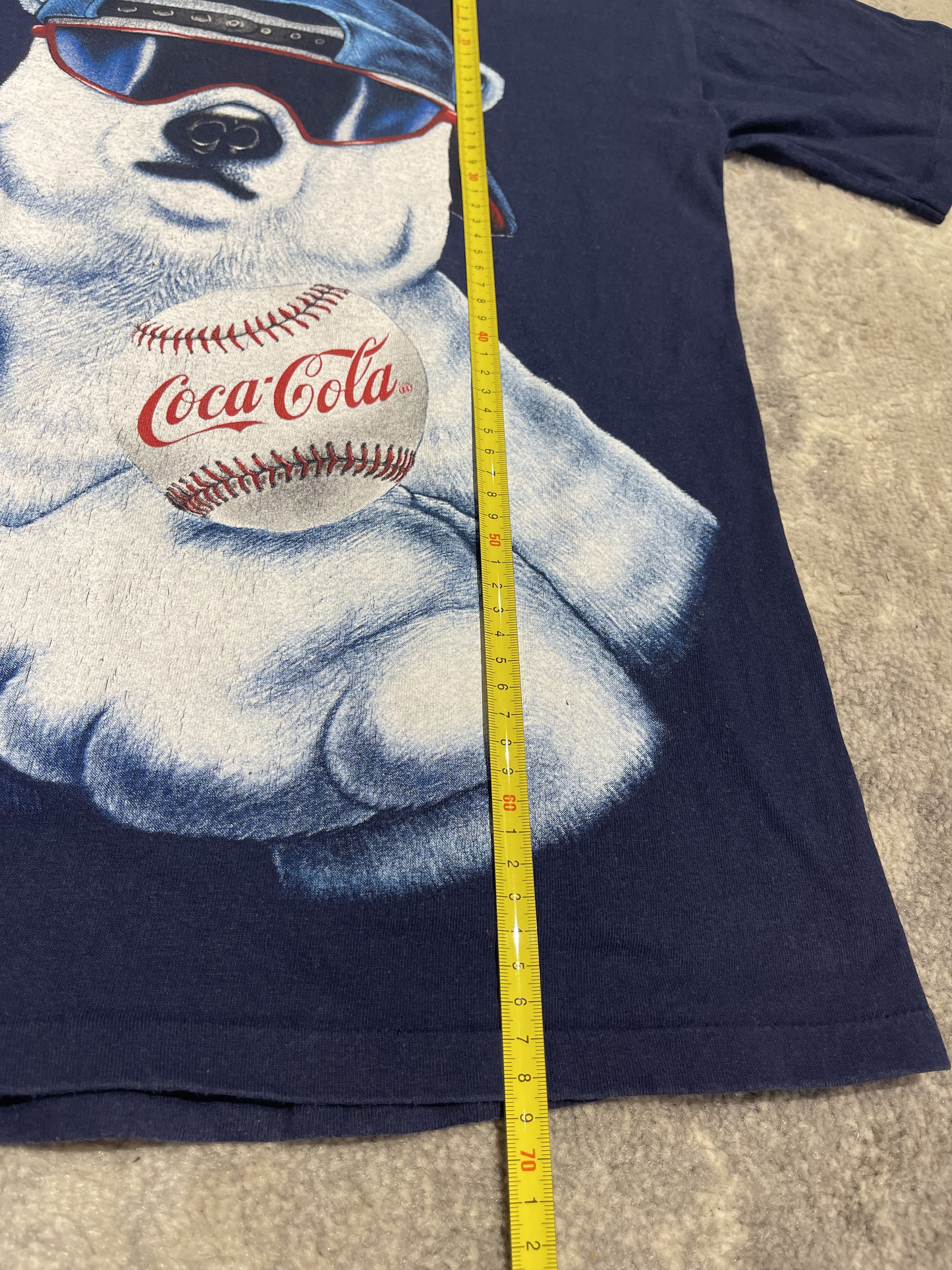 Other Vintage 1997 Coca-Cola Polar Bear Baseball Tee M Navy Size US M / EU 48-50 / 2 - 8 Thumbnail