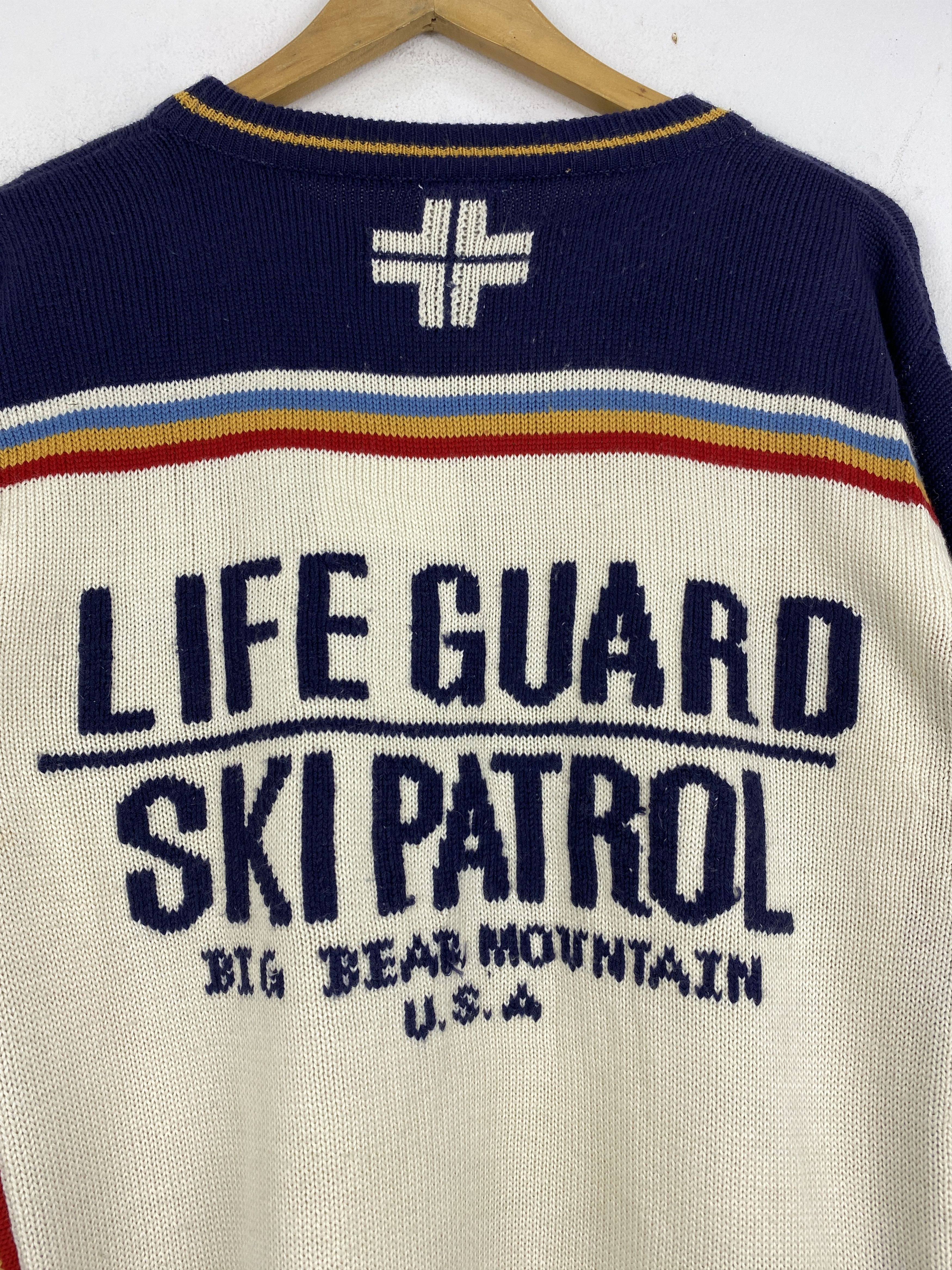 Japanese Brand × Vintage Vintage Lifeguard Long Sleeves Knitwear Size US M / EU 48-50 / 2 - 13 Thumbnail