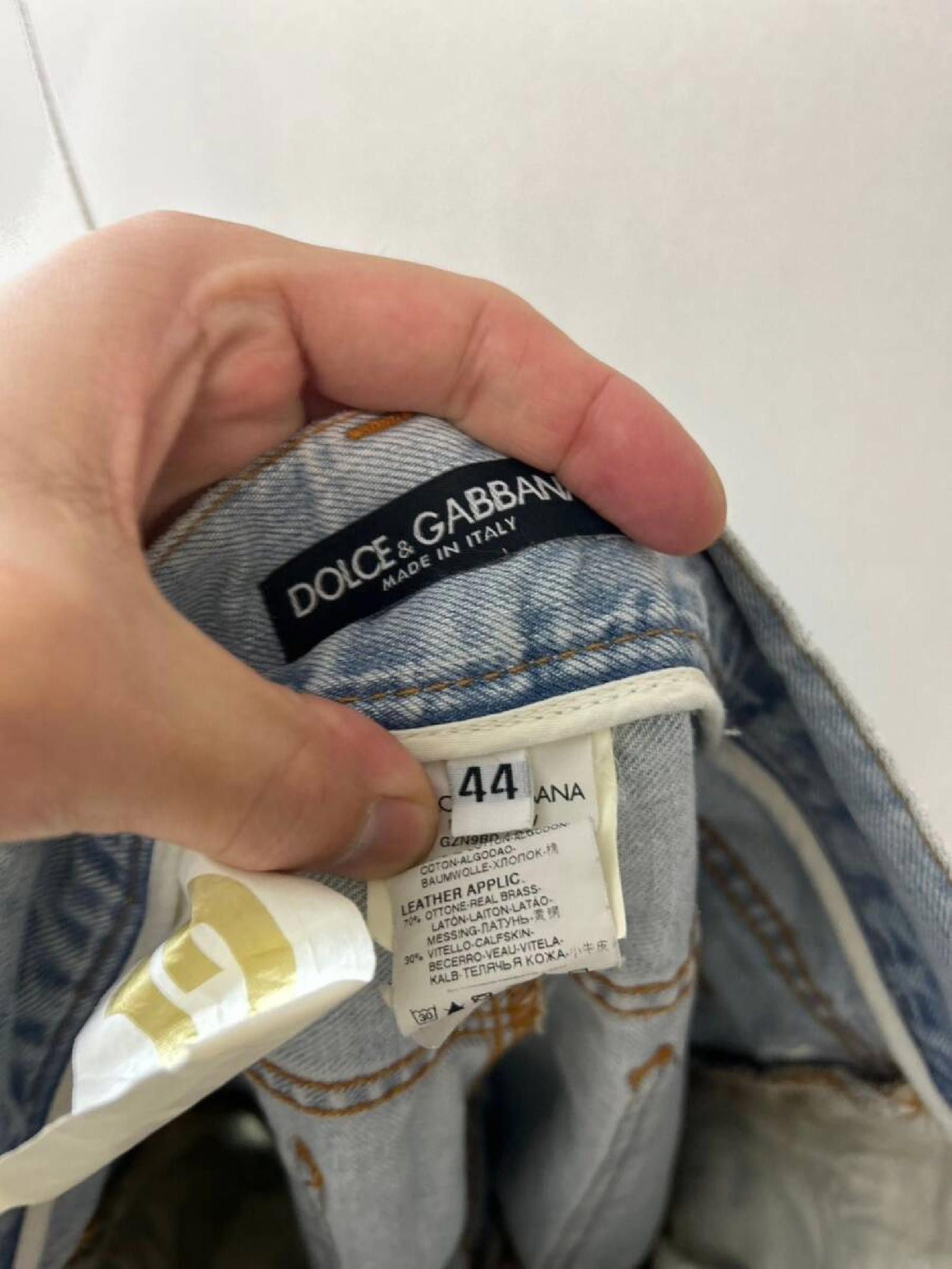 Dolce & Gabbana Dolce & Gabbana Y2K Archive Denim Jeans Size US 32 / EU 48 - 3 Thumbnail