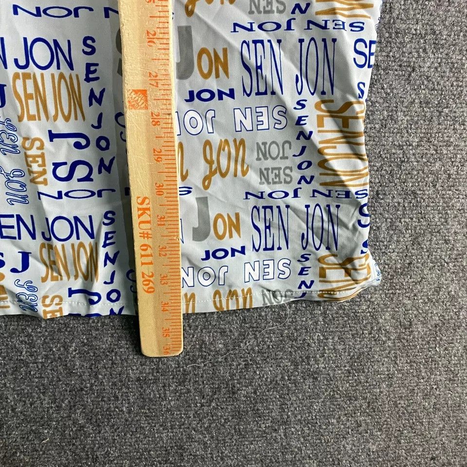 Sean John Sean John Button Up Shirt Men's XXL All Over Print Polyester Size US XXL / EU 58 / 5 - 5 Thumbnail