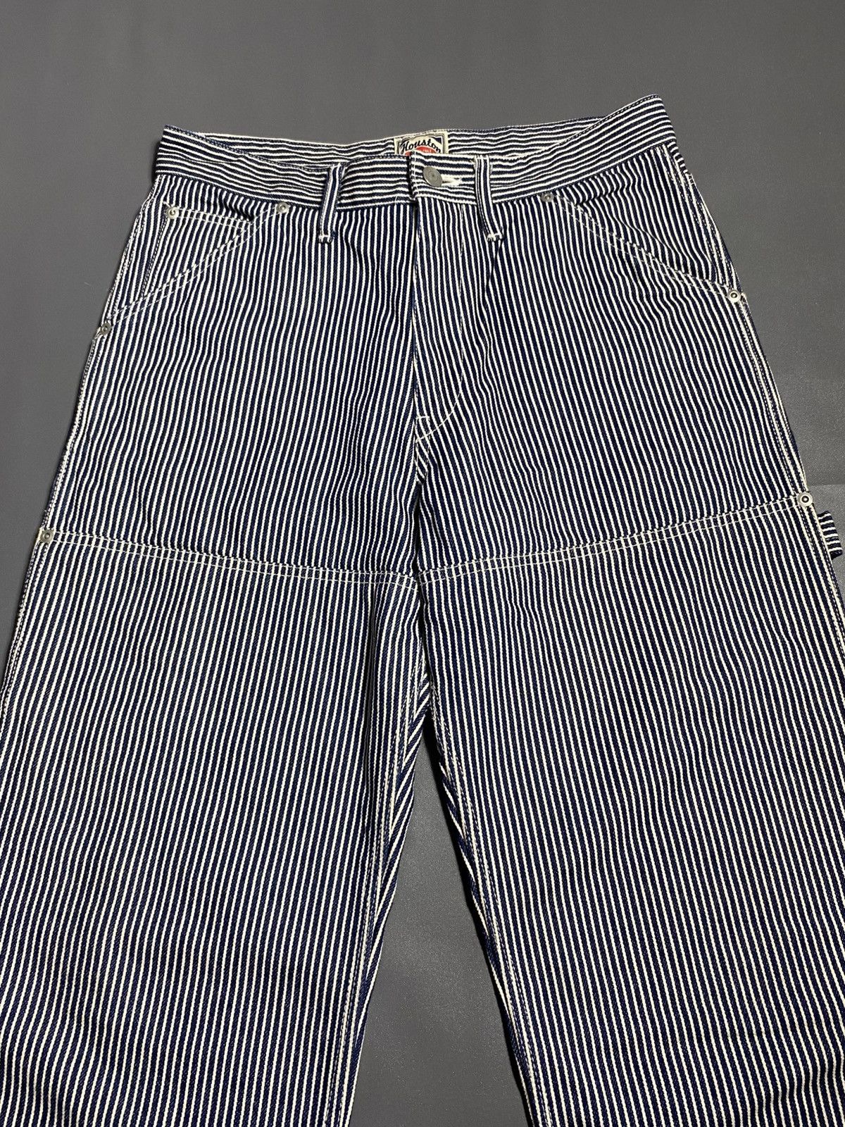 Japanese Brand Houston Union Made Hickory Workers Pant Size US 30 / EU 46 - 3 Thumbnail