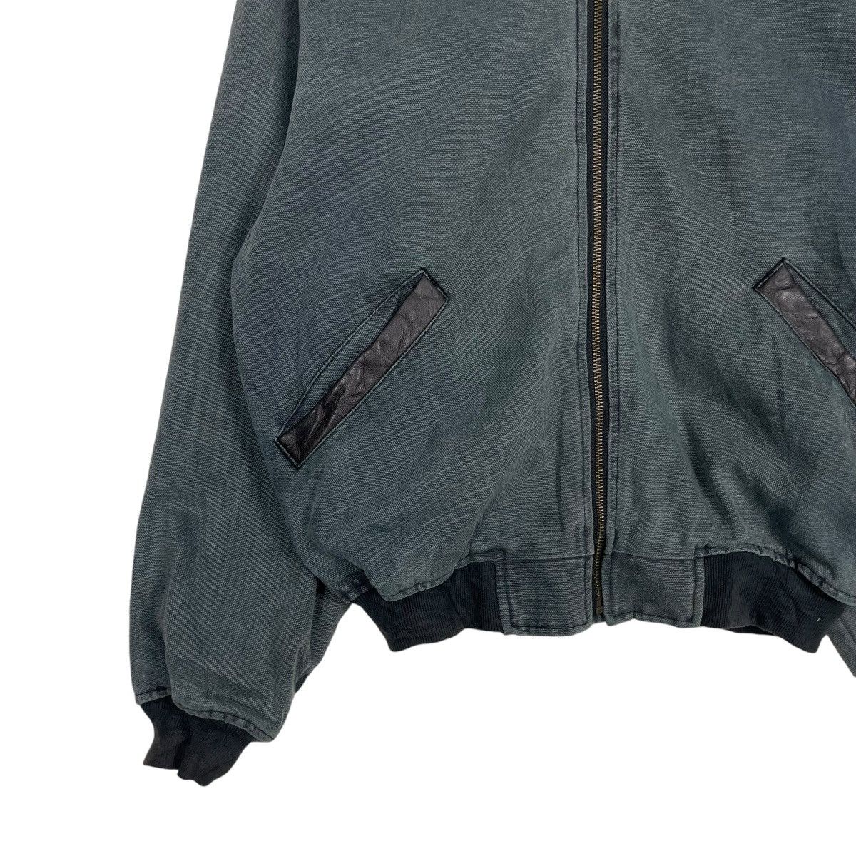 Beauty Beast × Hysteric Glamour × Japanese Brand 💥TERRITORY AHEAD WASHED GREY BOMBER Size US M / EU 48-50 / 2 - 3 Thumbnail
