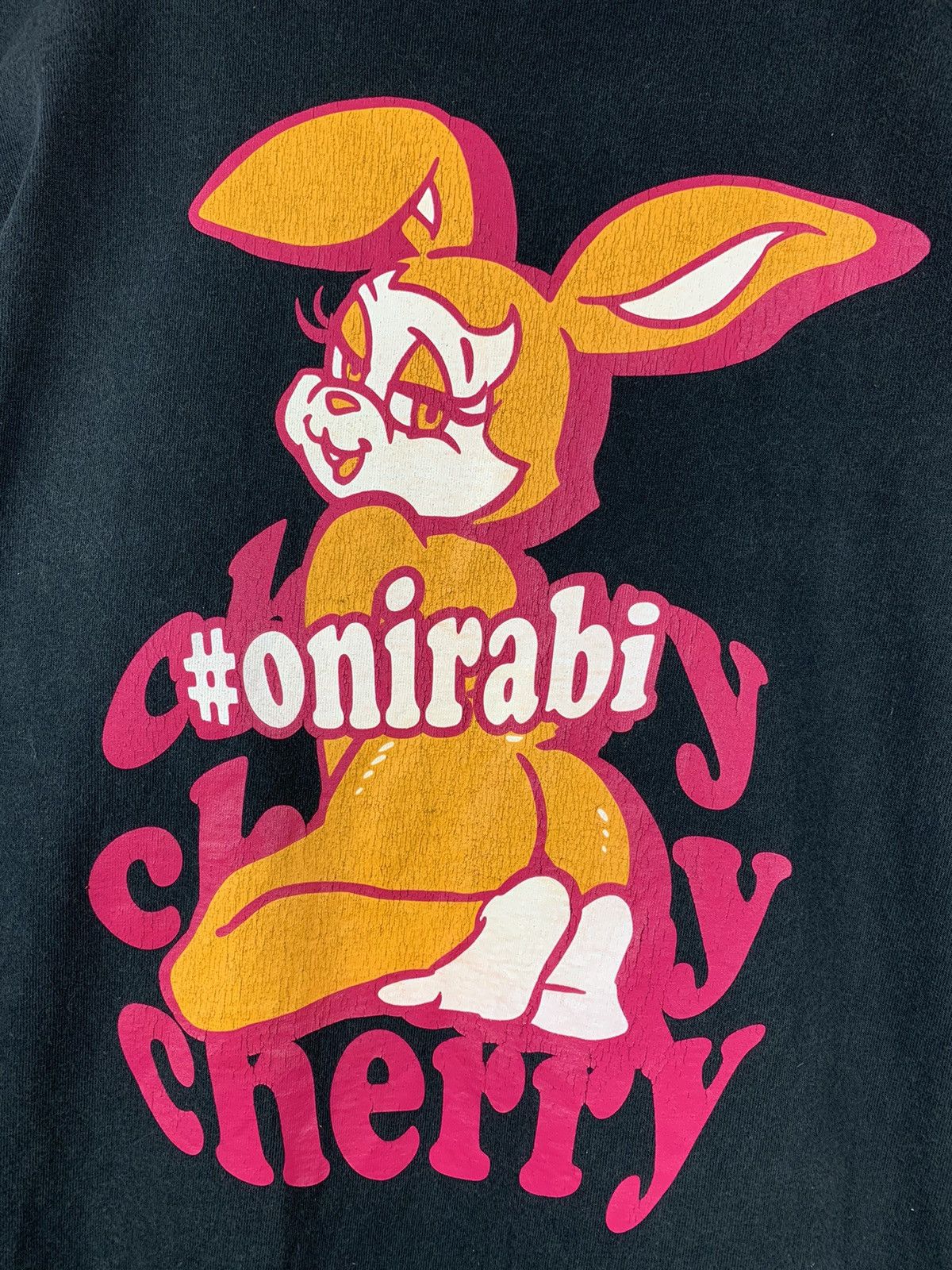 Japanese Brand Steals! Japanese Streetwear Brand Onirabi Cherry Tee Size US L / EU 52-54 / 3 - 3 Thumbnail