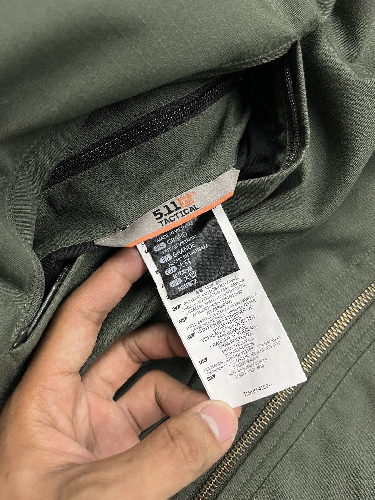 5.11 5.11 Tactical Revolver Reversible Jacket Size US L / EU 52-54 / 3 - 11 Thumbnail