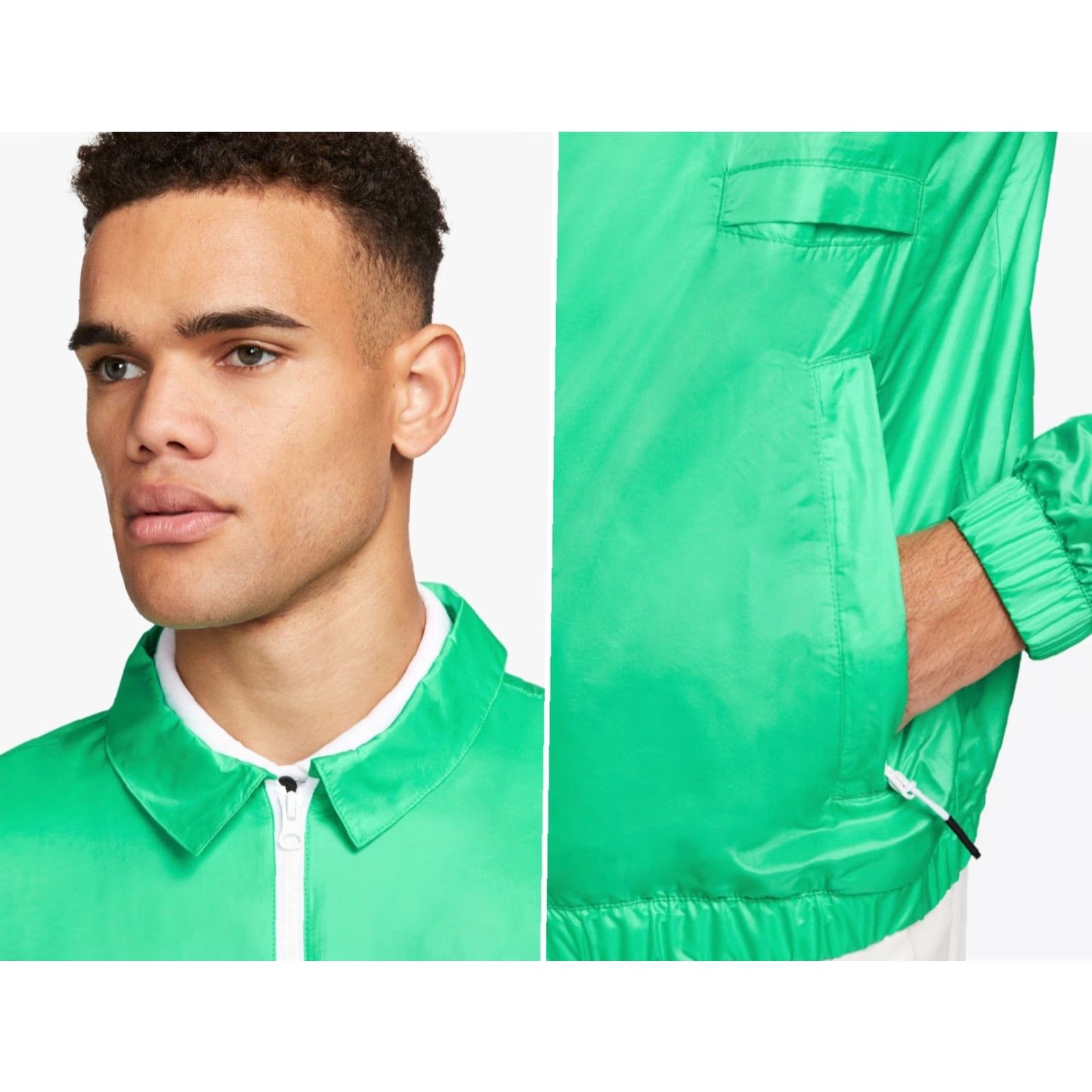 Nike Nike Golf Jacket XL Mens Lightweight Breathable Windbreaker Zip Front Solid Multicolor 120 DX9214-363 Size US XL / EU 56 / 4 - 7 Thumbnail