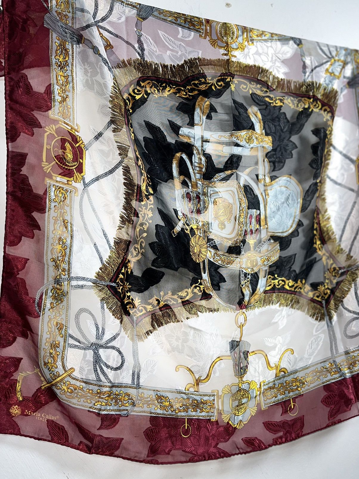 Other Scarf 🧣 Vintage Scarf Maria Callas Size ONE SIZE - 7 Thumbnail