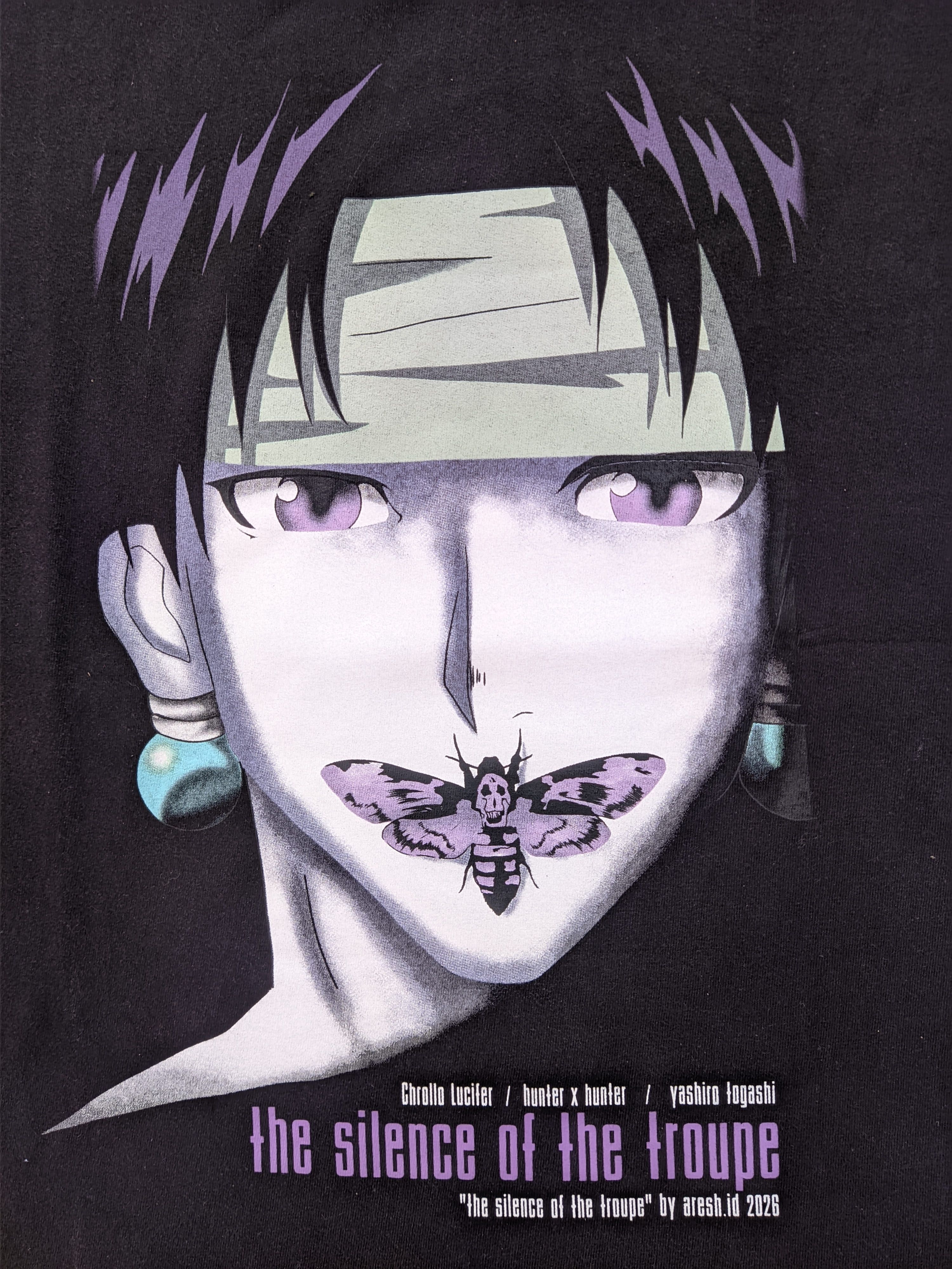 Anime Hunter x Hunter chrollo Anime manga limited movie tee Size XL / US 12-14 / IT 48-50 - 3 Thumbnail