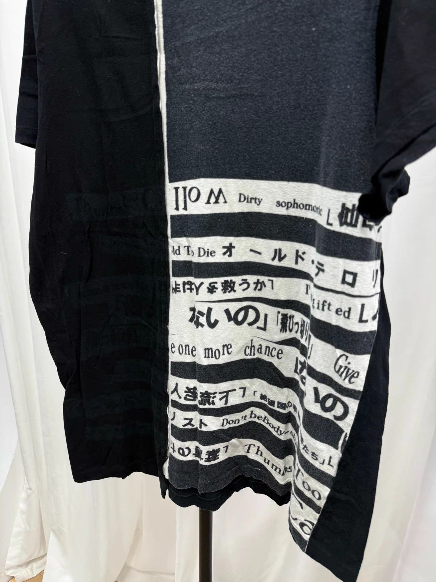 Yohji Yamamoto Yohji Yamamoto 18SS Text Print T-Shirt K20 Size US L / EU 52-54 / 3 - 2 Thumbnail