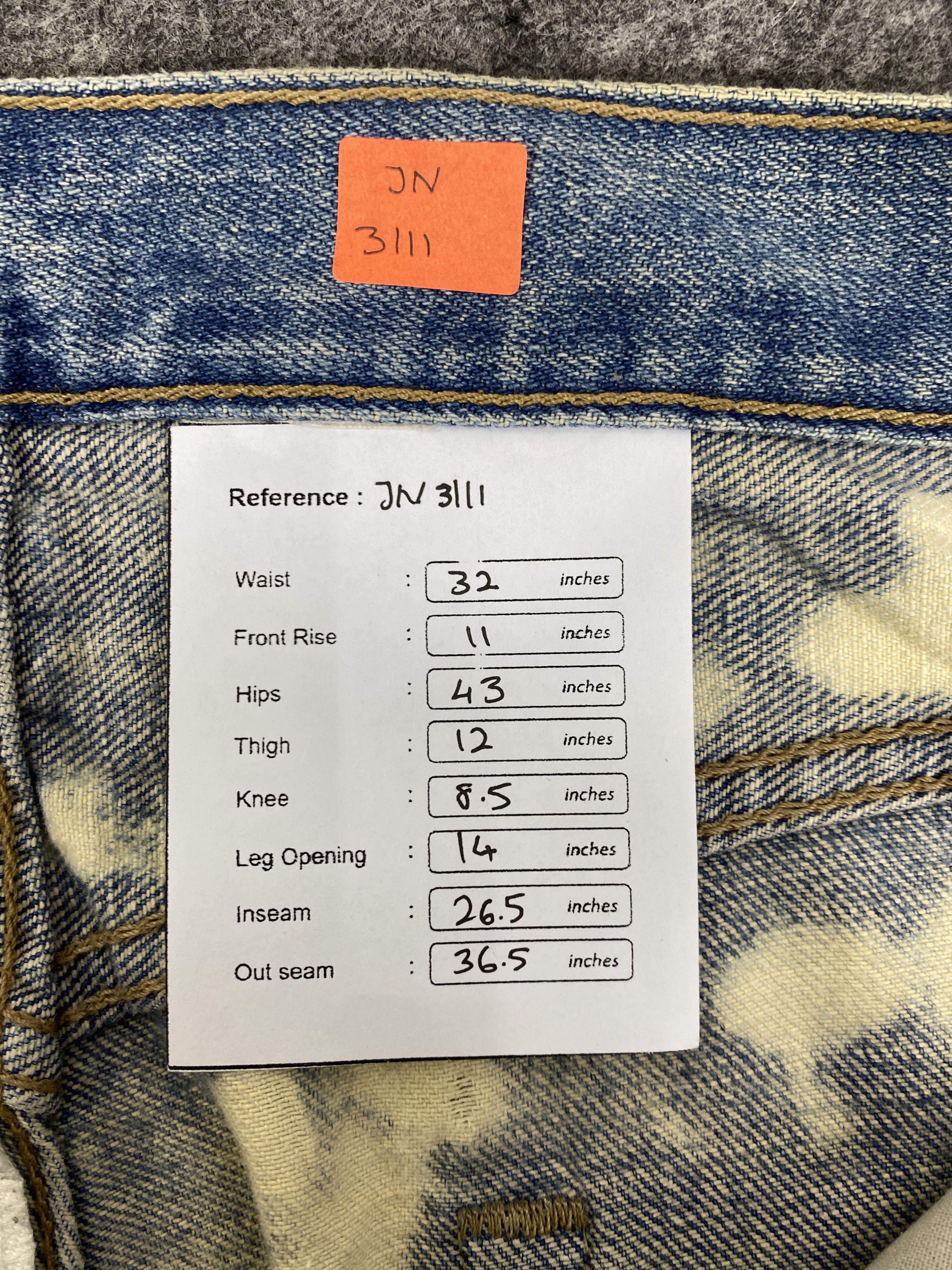 Levi's Faded Blue Vintage Levis 501 Jeans 32x26.5- JN3111 Size US 32 / EU 48 - 8 Thumbnail