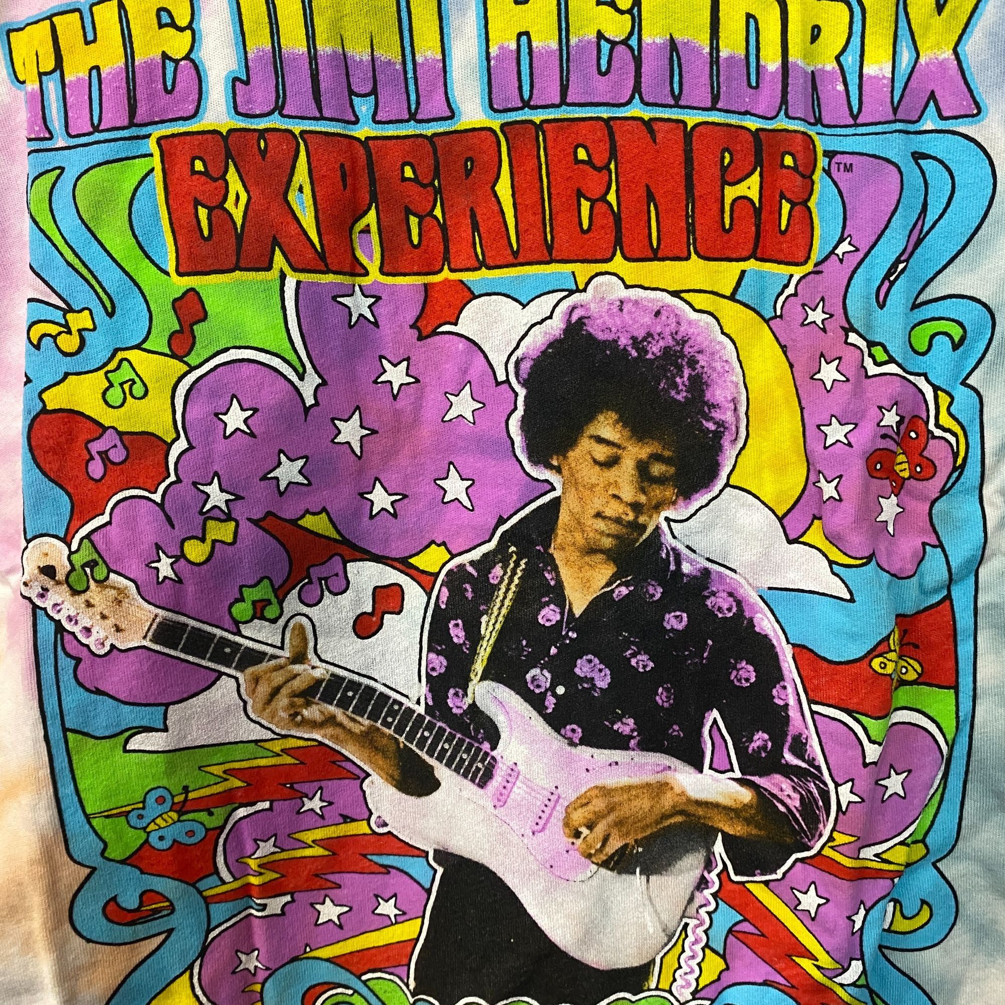 Jimi Hendrix Jimi Hendrix Ready Steady Go 1966 Vintage Tie Dye Tee Medium Size US M / EU 48-50 / 2 - 3 Thumbnail