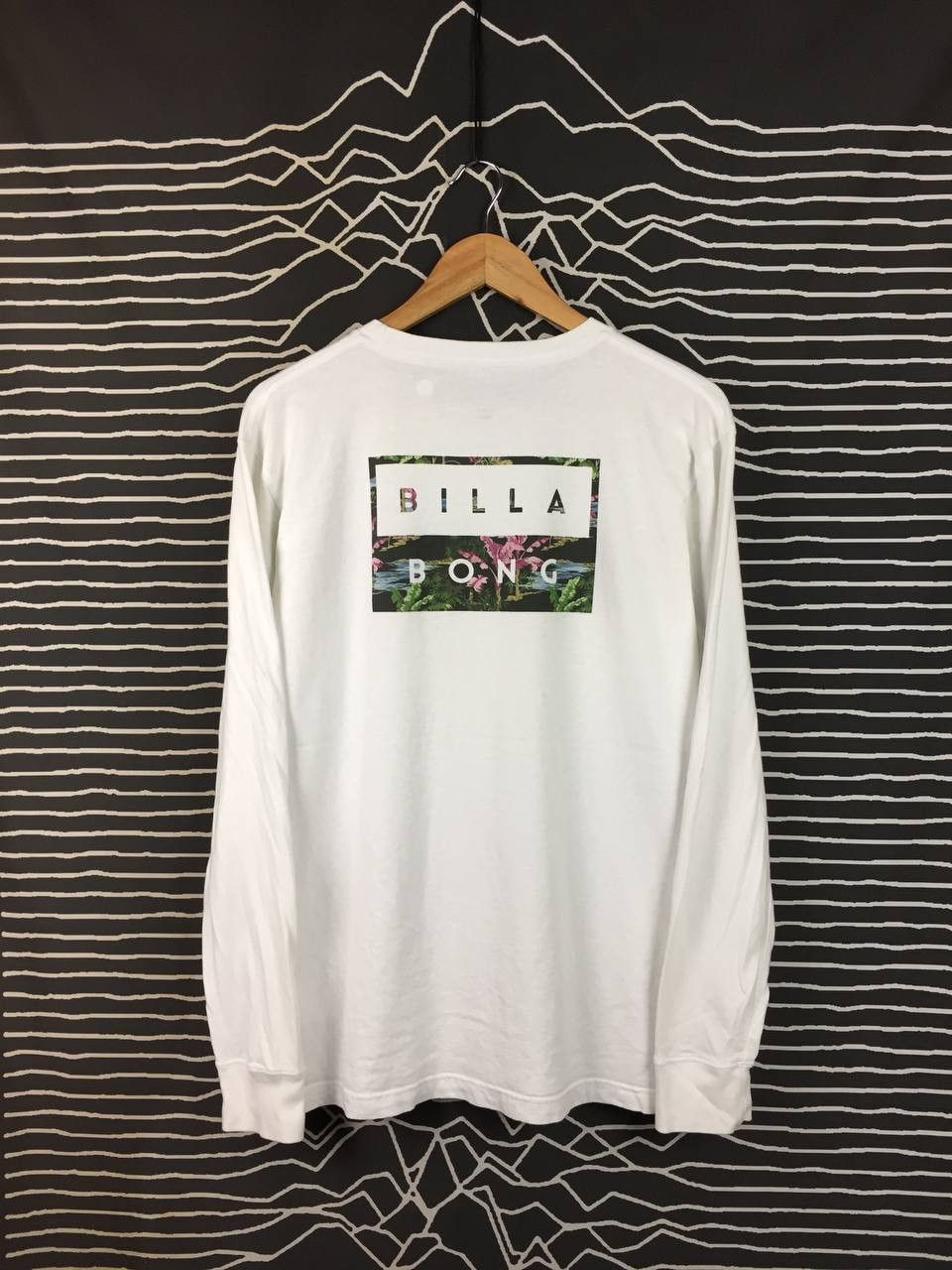 Billabong Billabong Surf Lifestyle Floral Box Logo Long Sleeve Tee Size US L / EU 52-54 / 3 - 2 Thumbnail
