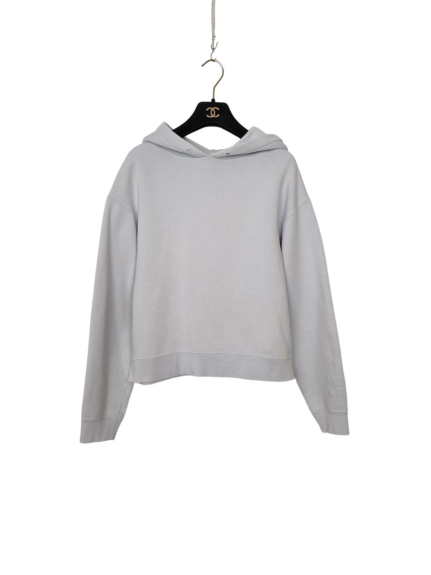 Alexander Wang Alexander Wang Embossed Logo Hoodie Size XS Size XS / US 0-2 / IT 36-38 - 1 Thumbnail