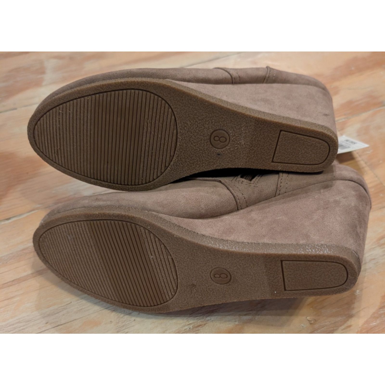 The Unbranded Brand Universal Thread Microsuede Bessie Bootie Size 8 NWT Lace up Size US 8 / IT 38 - 7 Thumbnail