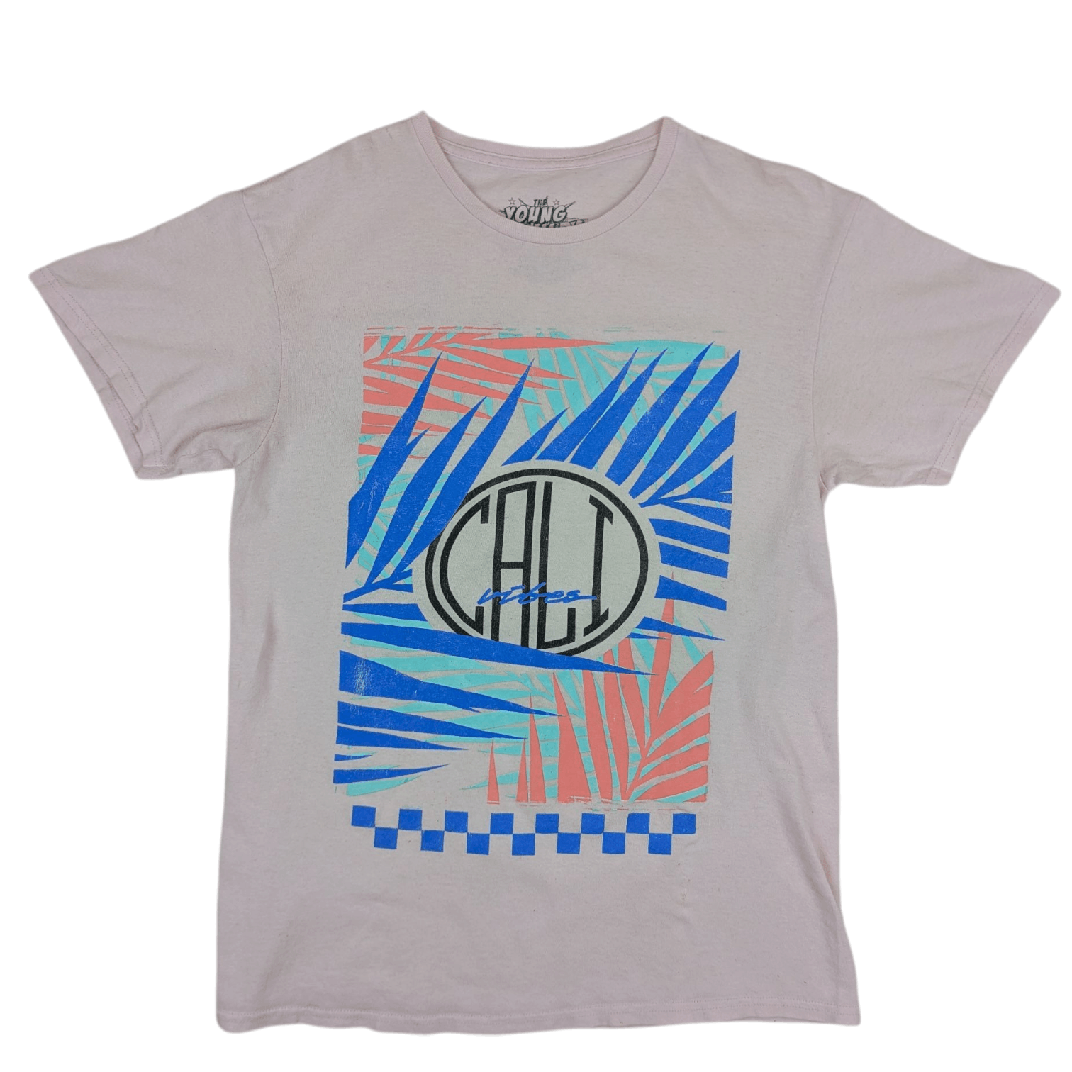 Band Tees THE YOUNG & WILD Cali Vibes Ska Reggae Festival Music Tee Size US M / EU 48-50 / 2 - 3 Thumbnail