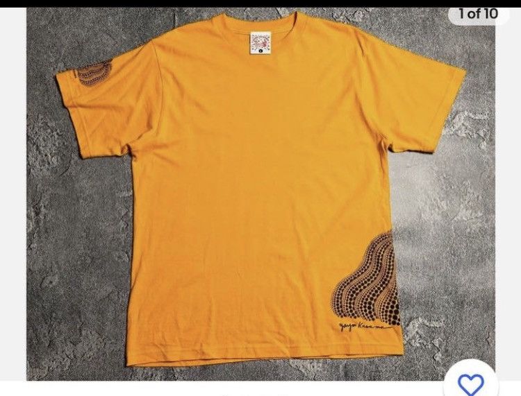 Designer × Japanese Brand × Yayoi Kusama Vintage T-shirt Art Yayoi Kusama Size US S / EU 44-46 / 1 - 6 Thumbnail