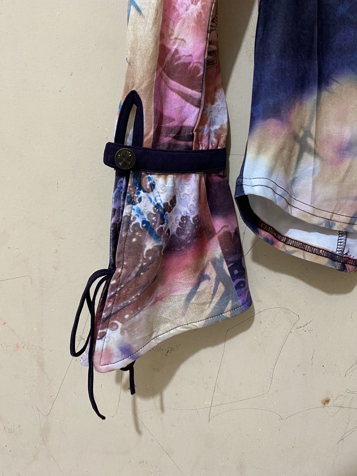 Beauty Beast Ozz On Hikzoh Vkei Japanese Gothic Over Print Shirt Size ONE SIZE - 13 Thumbnail