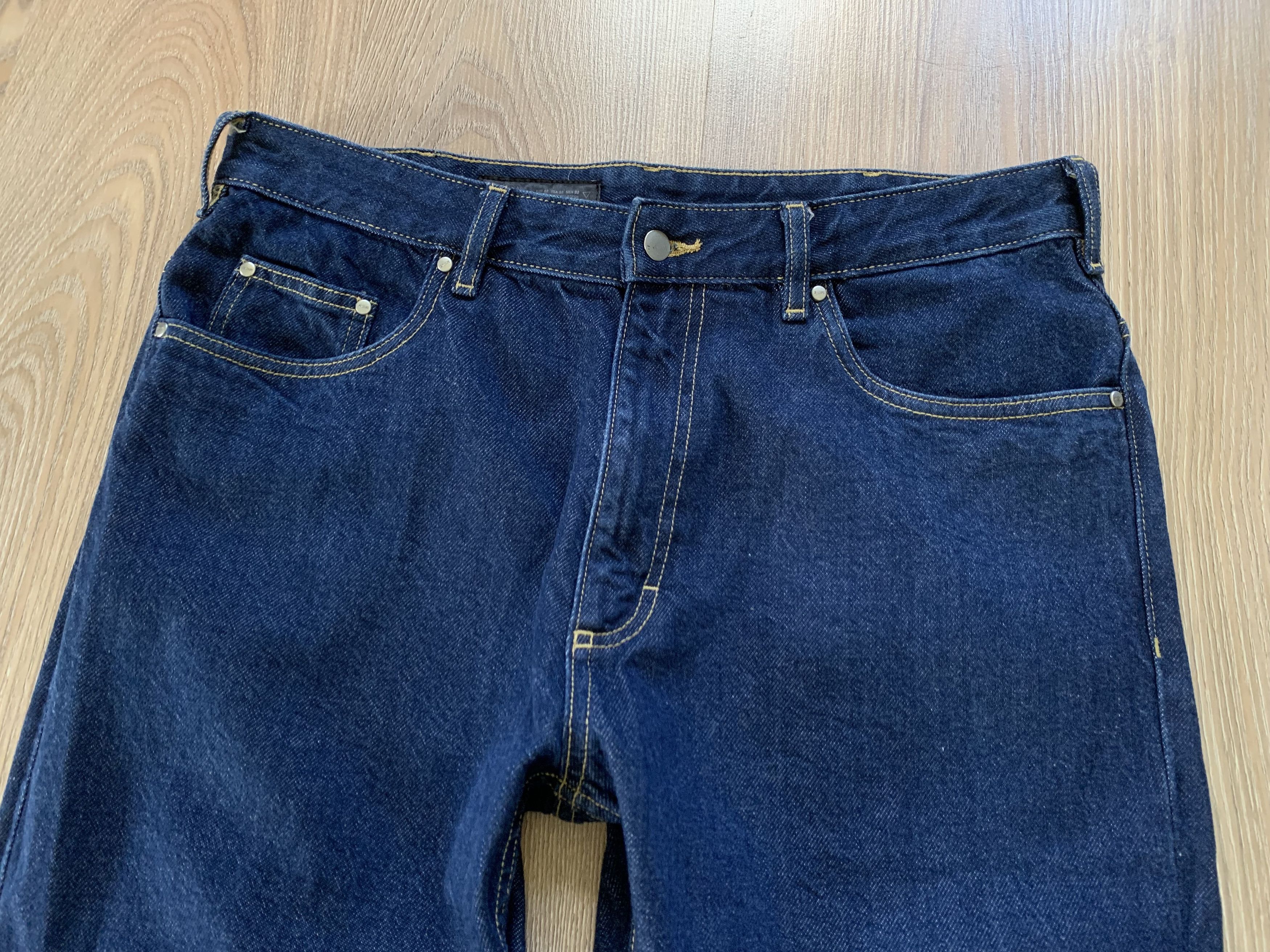 Zara Zara Mens Navy Blue Jeans Size US 32 / EU 48 - 4 Thumbnail