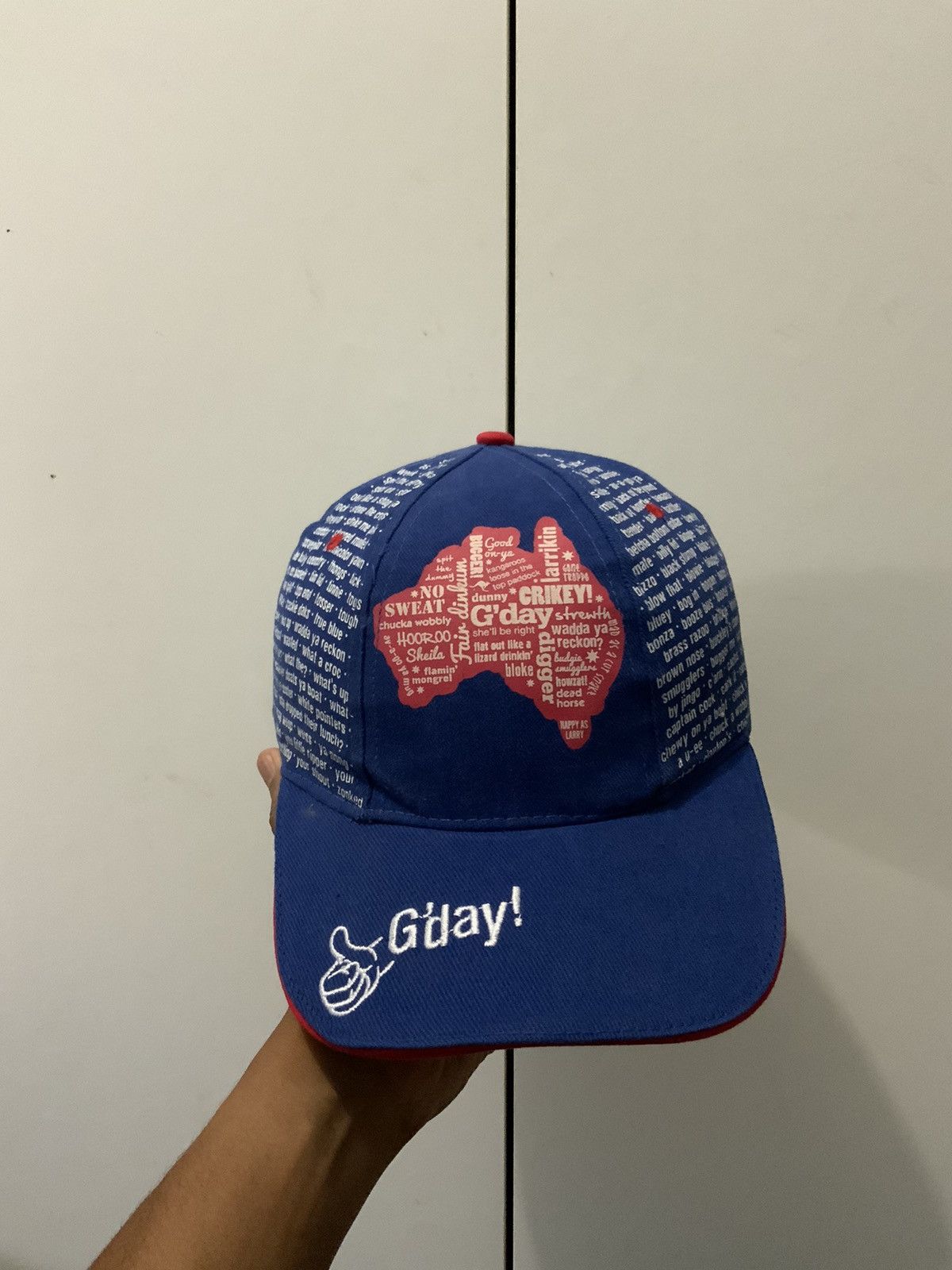 Japanese Brand G’Days! Spellout Indigo Hat Size ONE SIZE - 1 Thumbnail