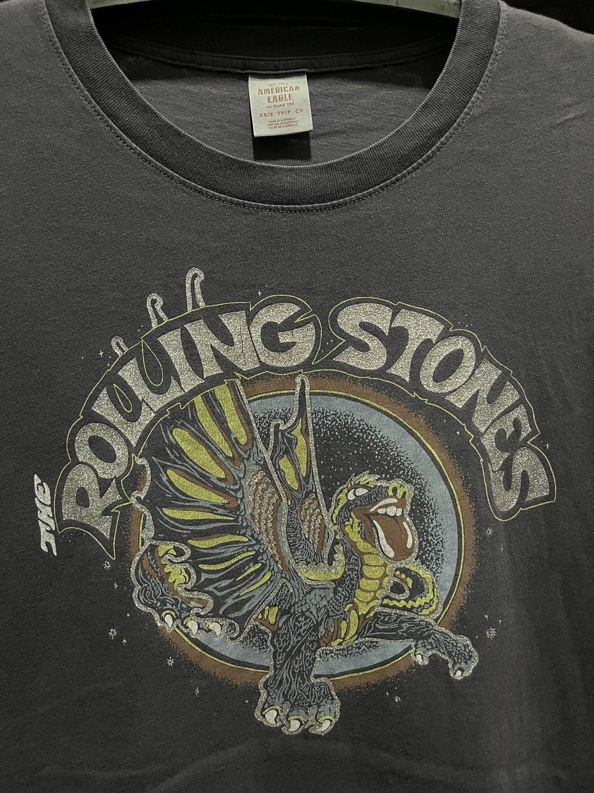 Band Tees The Rolling Stones American Eagle As Band Tee 2022s Size US L / EU 52-54 / 3 - 2 Thumbnail