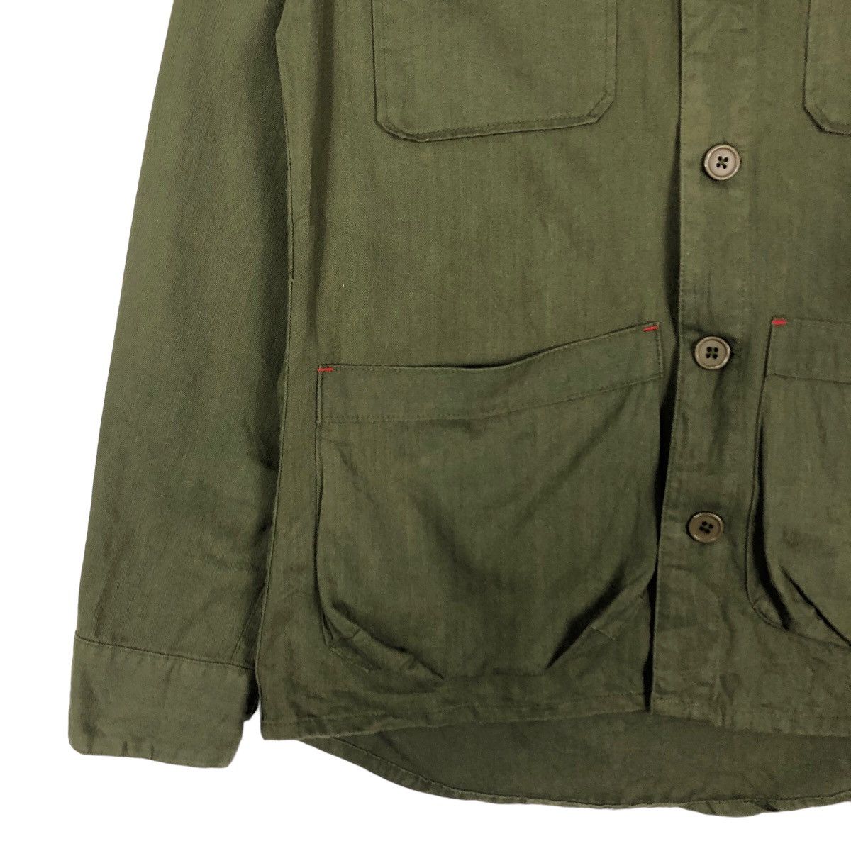 Japanese Brand 🔥Military Jacket Grn Japan For Women Inspire Kapital Size US M / EU 48-50 / 2 - 4 Thumbnail