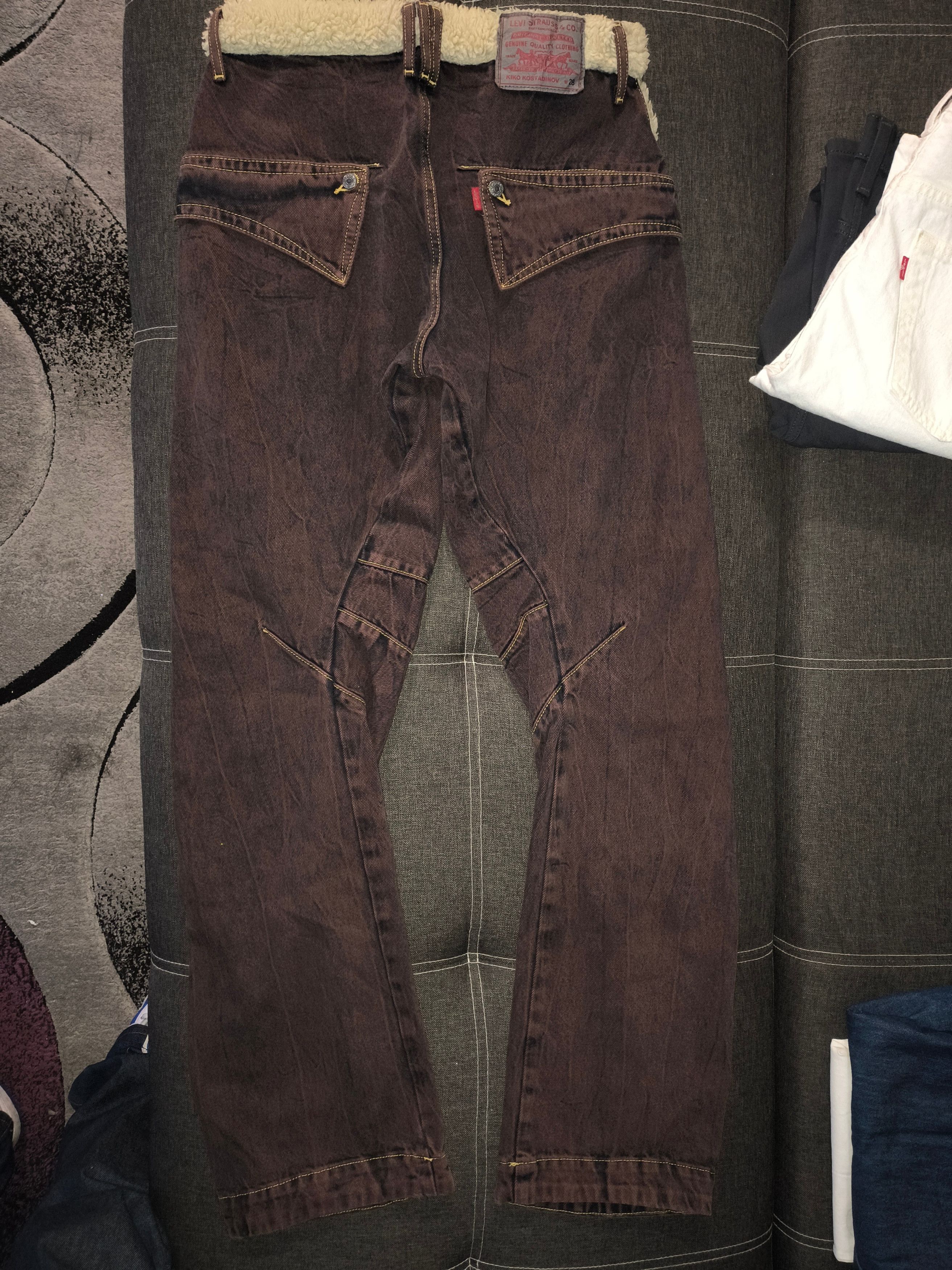 Levi's Vintage Clothing Levi's Sherpa denim Pants Size US 28 / EU 44 - 4 Thumbnail