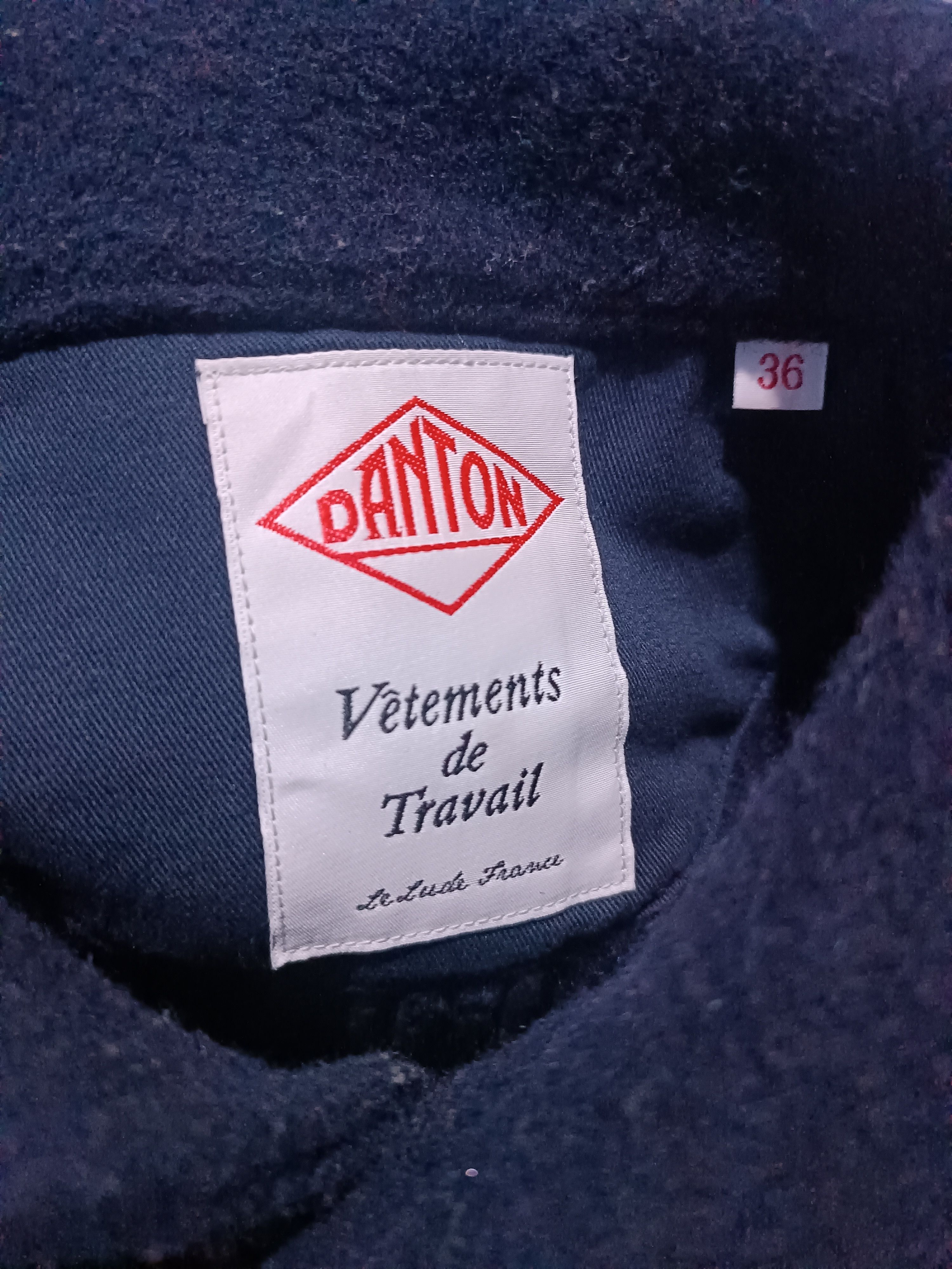 Danton Danton Vetements de Travail Peacoat Wool Jacket Size US M / EU 48-50 / 2 - 6 Thumbnail