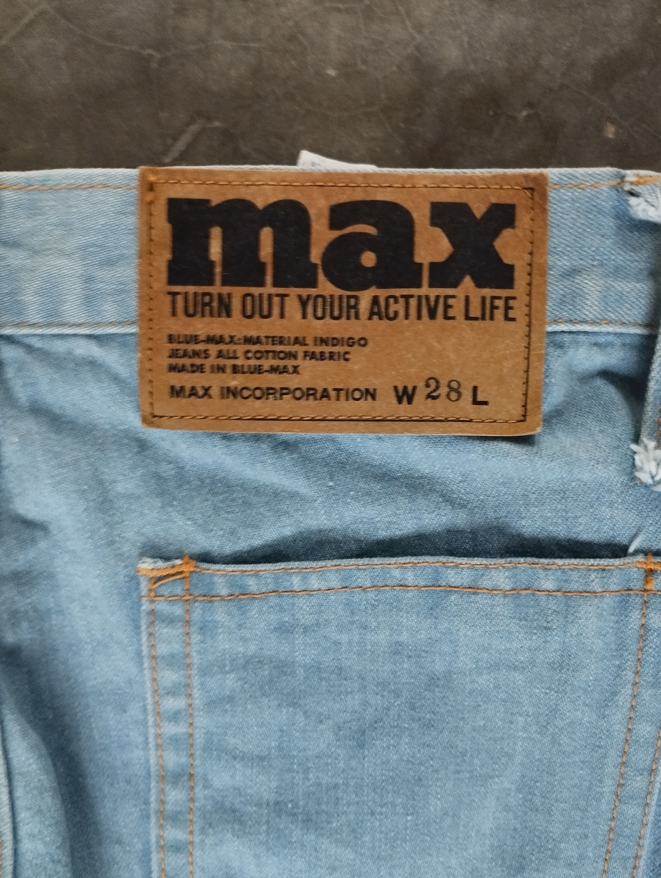 If Six Was Nine Flare Jeans Vintage Talon Zipper MAX Bootcut Jeans Size US 26 / EU 42 - 8 Thumbnail