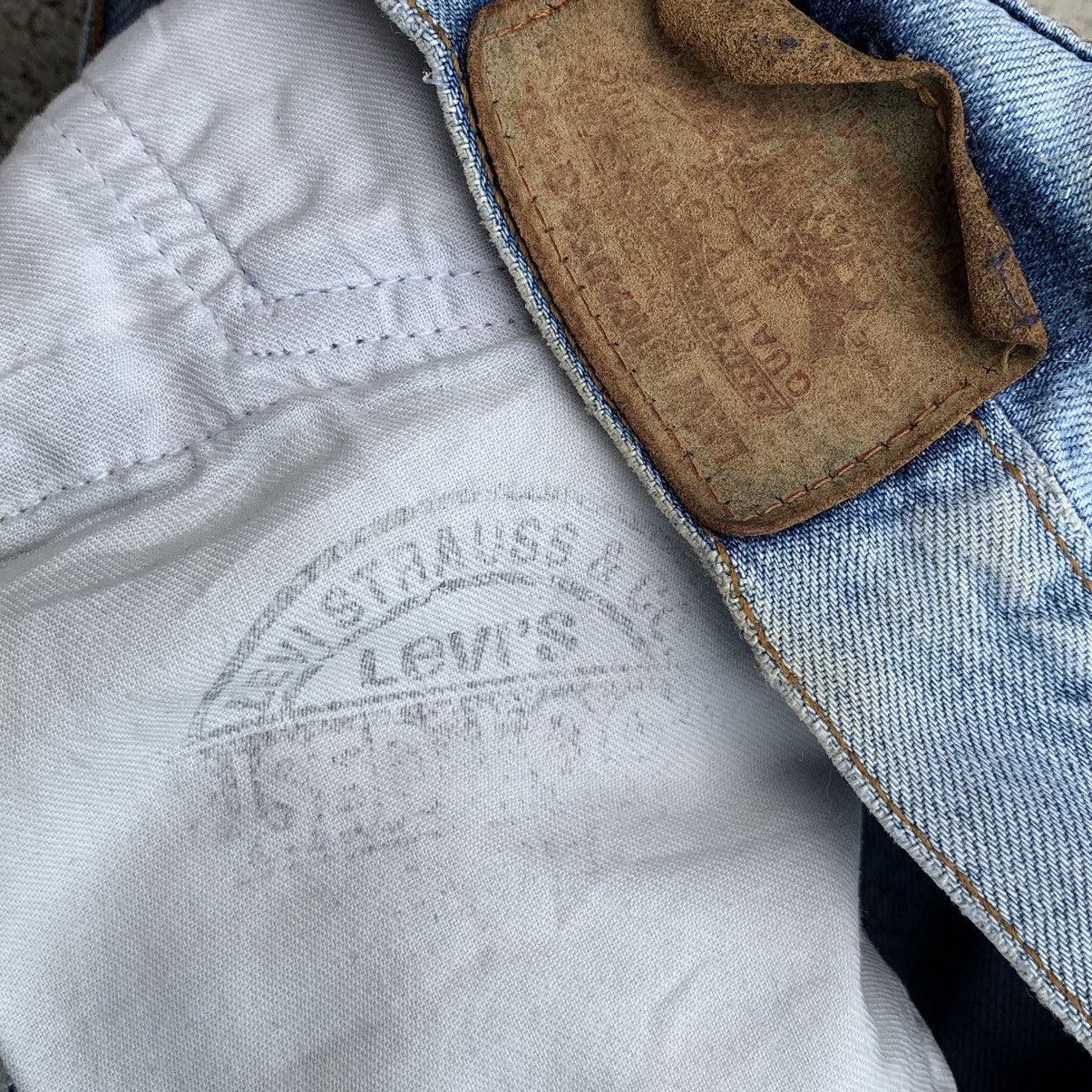 Levi's Vintage 90s Levis 503 Selvedge Lightwash Denim Jeans W30 Size US 30 / EU 46 - 12 Thumbnail