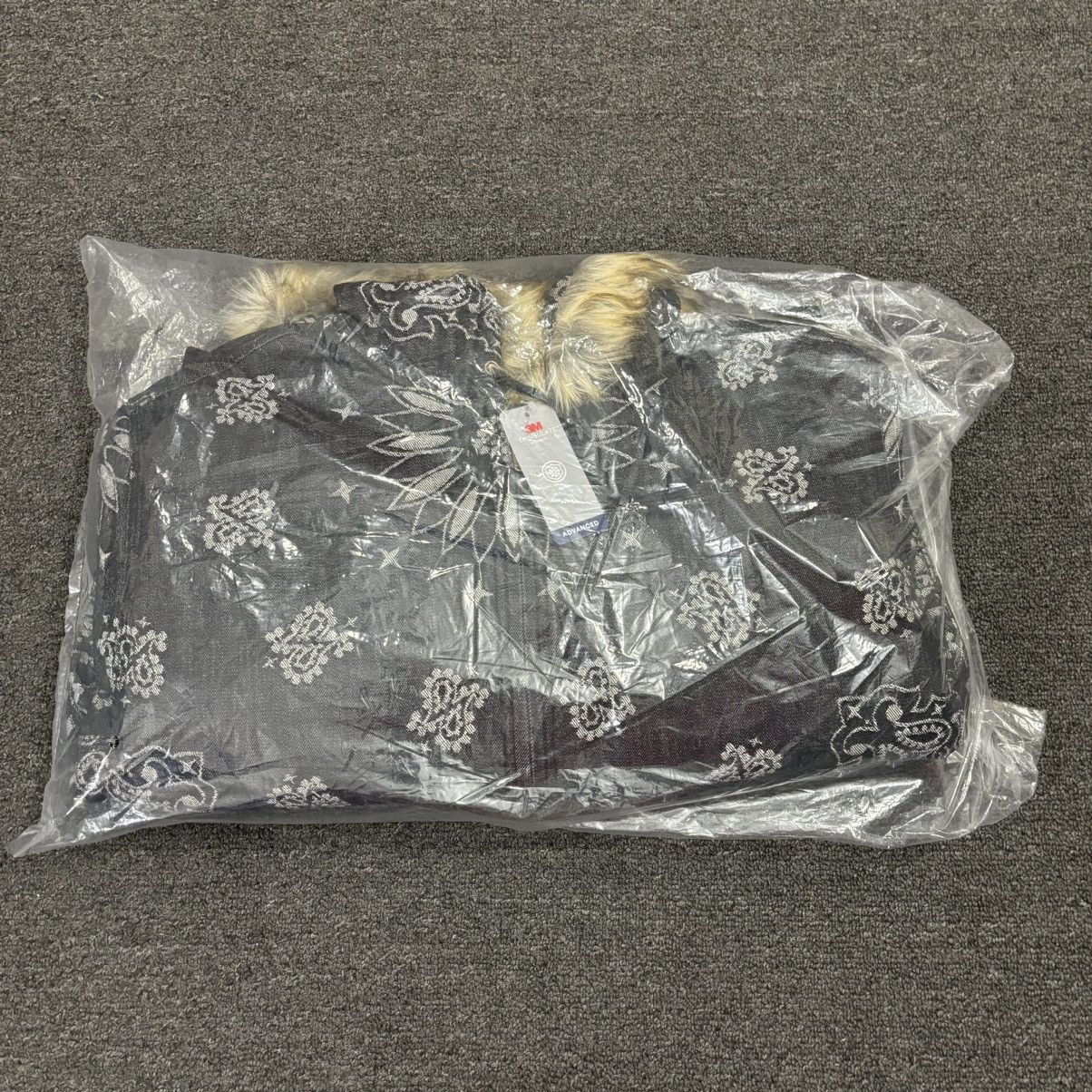 Supreme Supreme Bandana Jacquard Denim Hooded Work Jacket Medium NWT Size US M / EU 48-50 / 2 - 4 Thumbnail