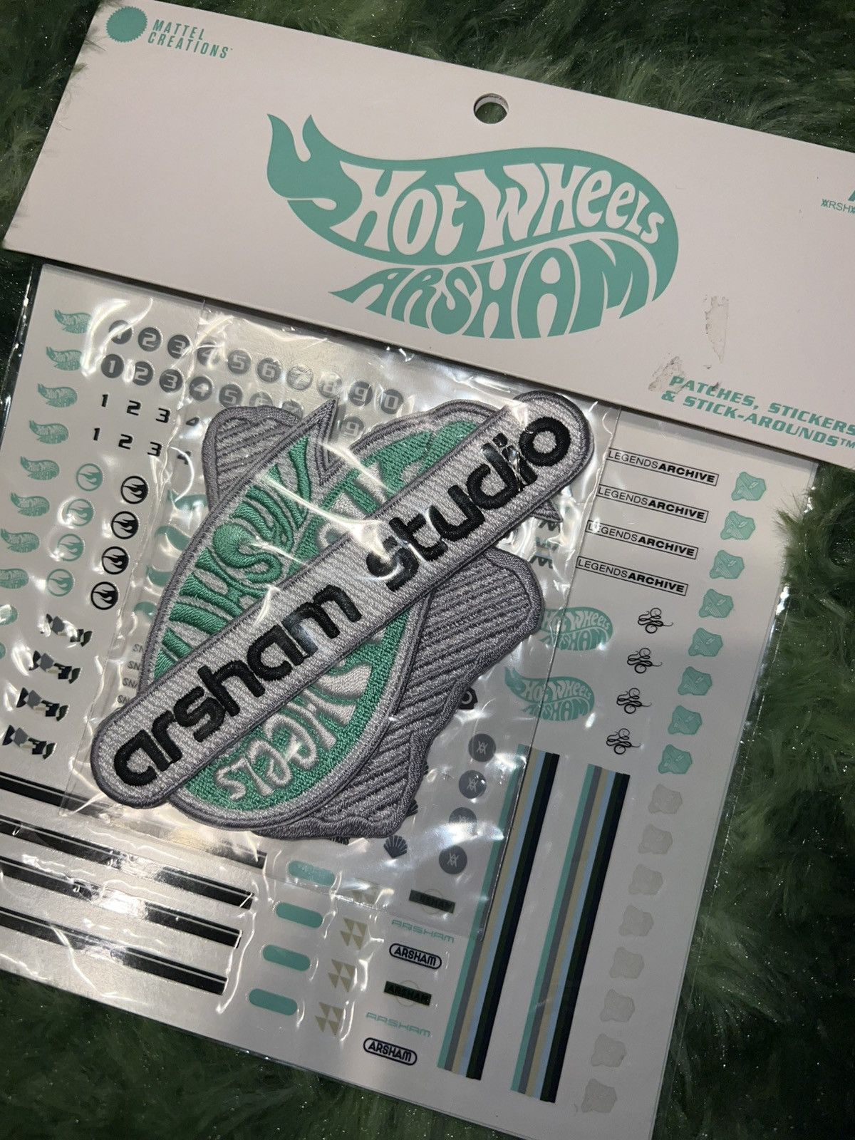 Daniel Arsham Daniel Arsham X Hot Wheels patch & sticker set Size ONE SIZE - 2 Thumbnail