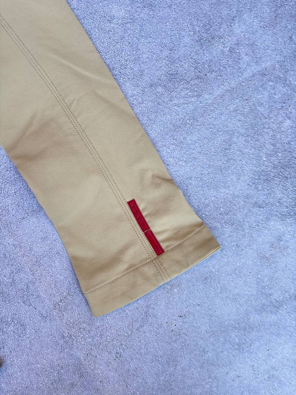 Prada Prada Sport 2000s Beige Zipped Pants Size 28" / US 6 / IT 42 - 3 Thumbnail