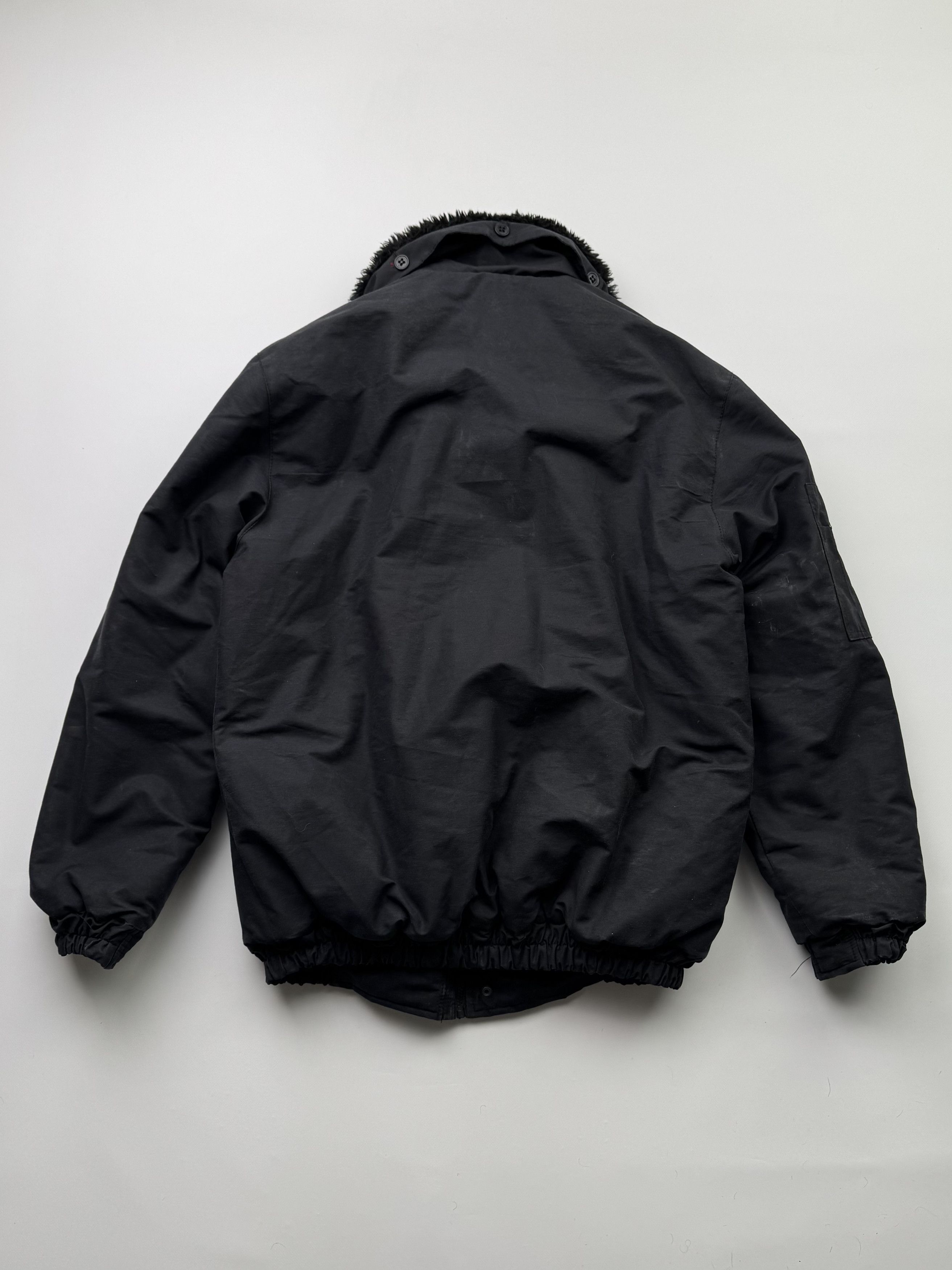 Vintage Thrashed Oversized Bomber Jacket B565