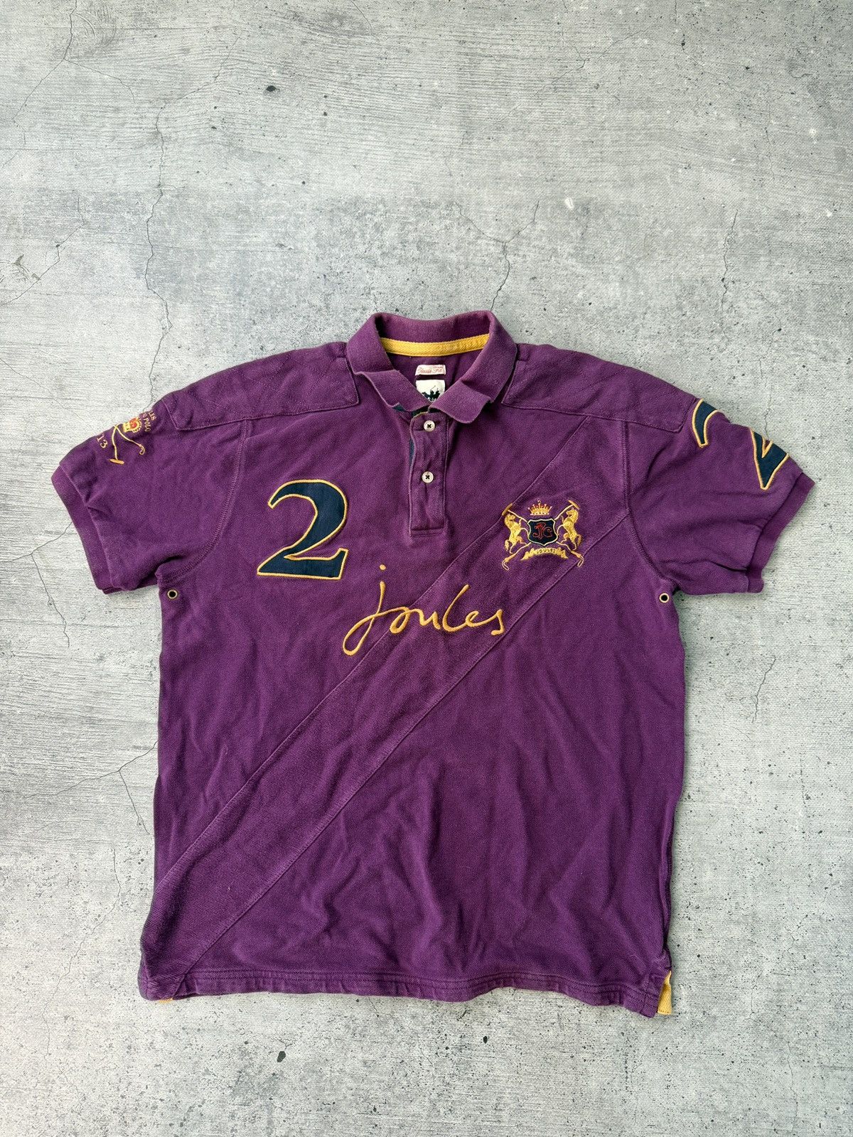 Polo Ralph Lauren Rare Ralph Lauren Rugby Tee Size M - Joules Queen Victoria Size US M / EU 48-50 / 2 - 2 Thumbnail