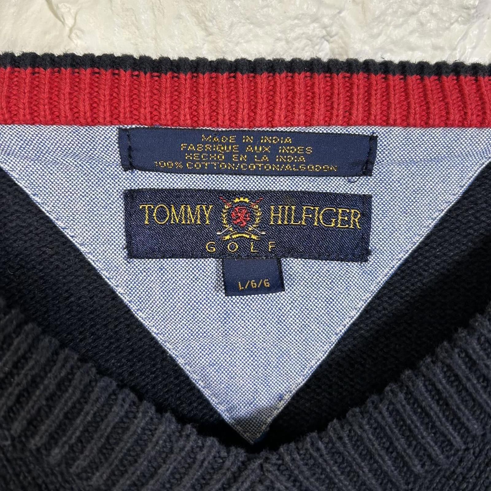 Tommy Hilfiger Vintage Tommy Hilfiger Golf Sweater Size Large Size US L / EU 52-54 / 3 - 5 Thumbnail