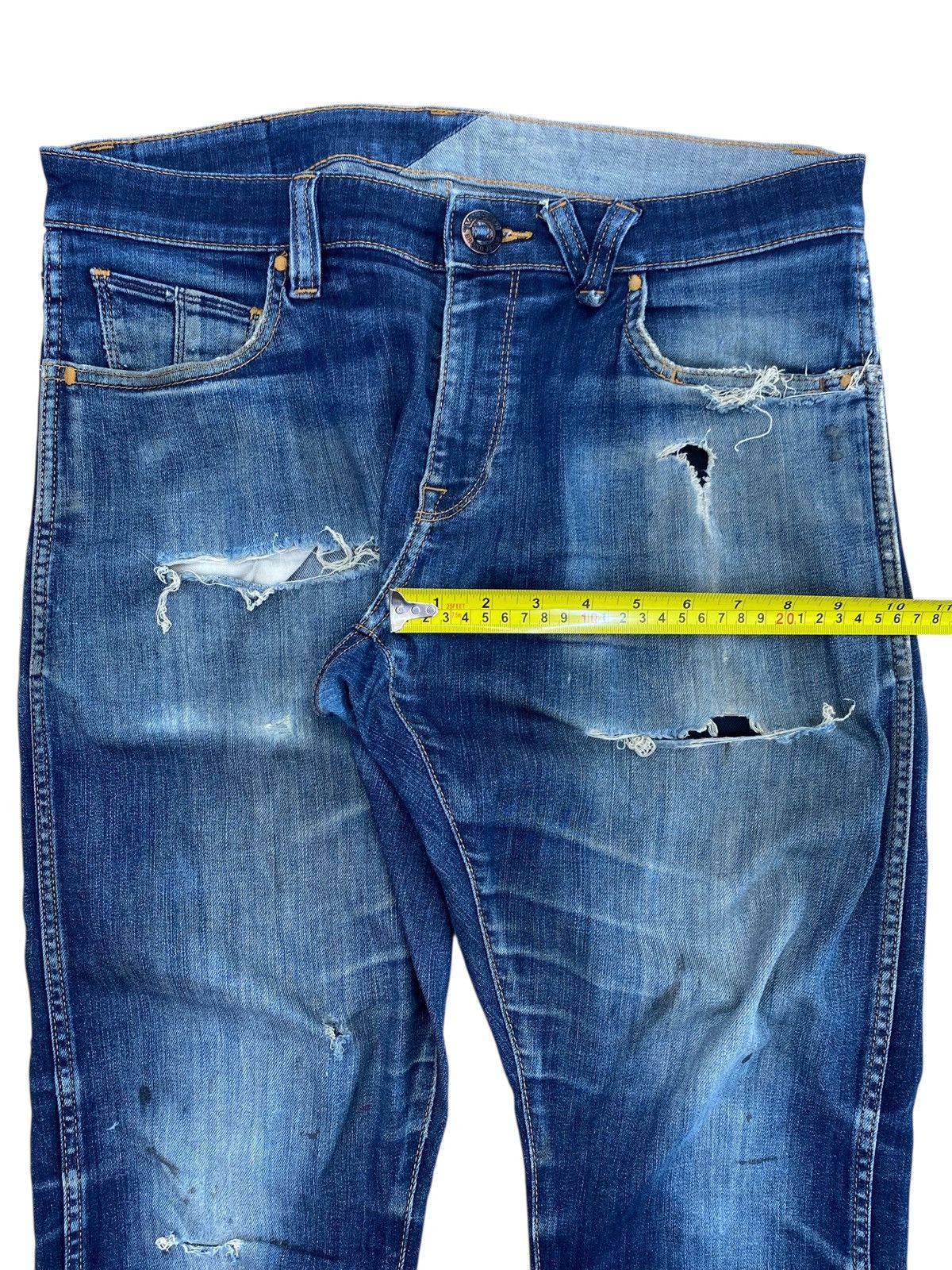 Volcom Volcom Brand Distressed Faded Wash Style Size US 33 - 11 Thumbnail