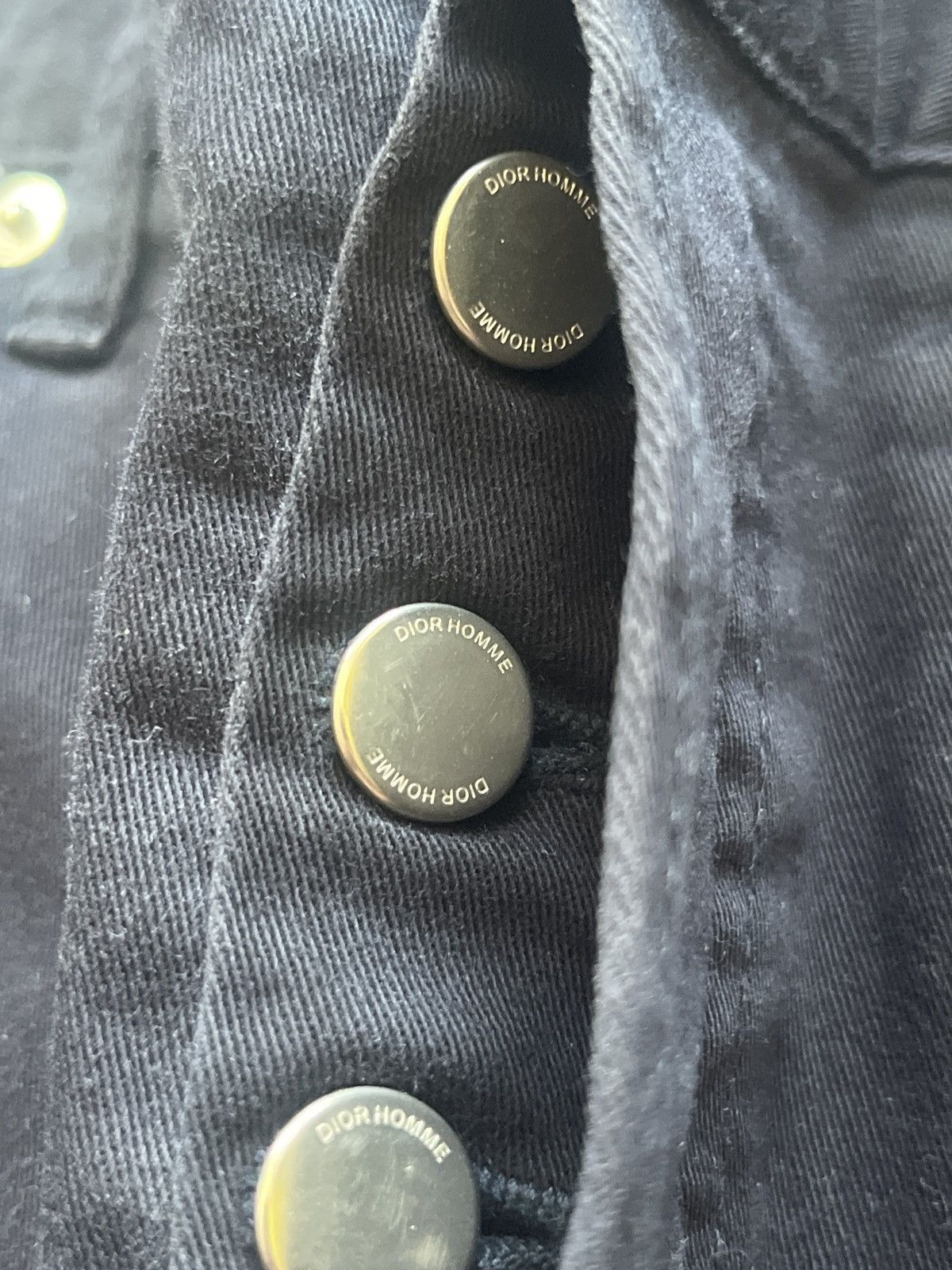 Christian Dior Monsieur × Dior Dior Homme Japan Dark Blue Twill Pants Size US 31 - 11 Thumbnail