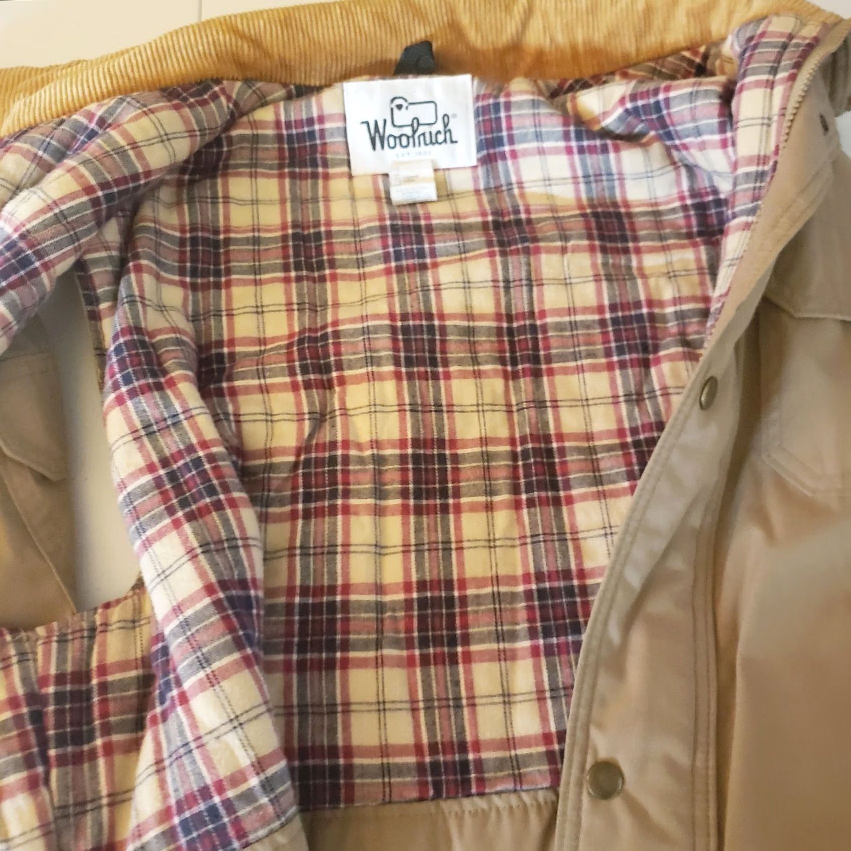 Vintage Vintage 70s Woolrich Mens XL Cowboy Ranch Farm Puffer Trucker Vest Softshell Corduroy Size US XL / EU 56 / 4 - 5 Thumbnail