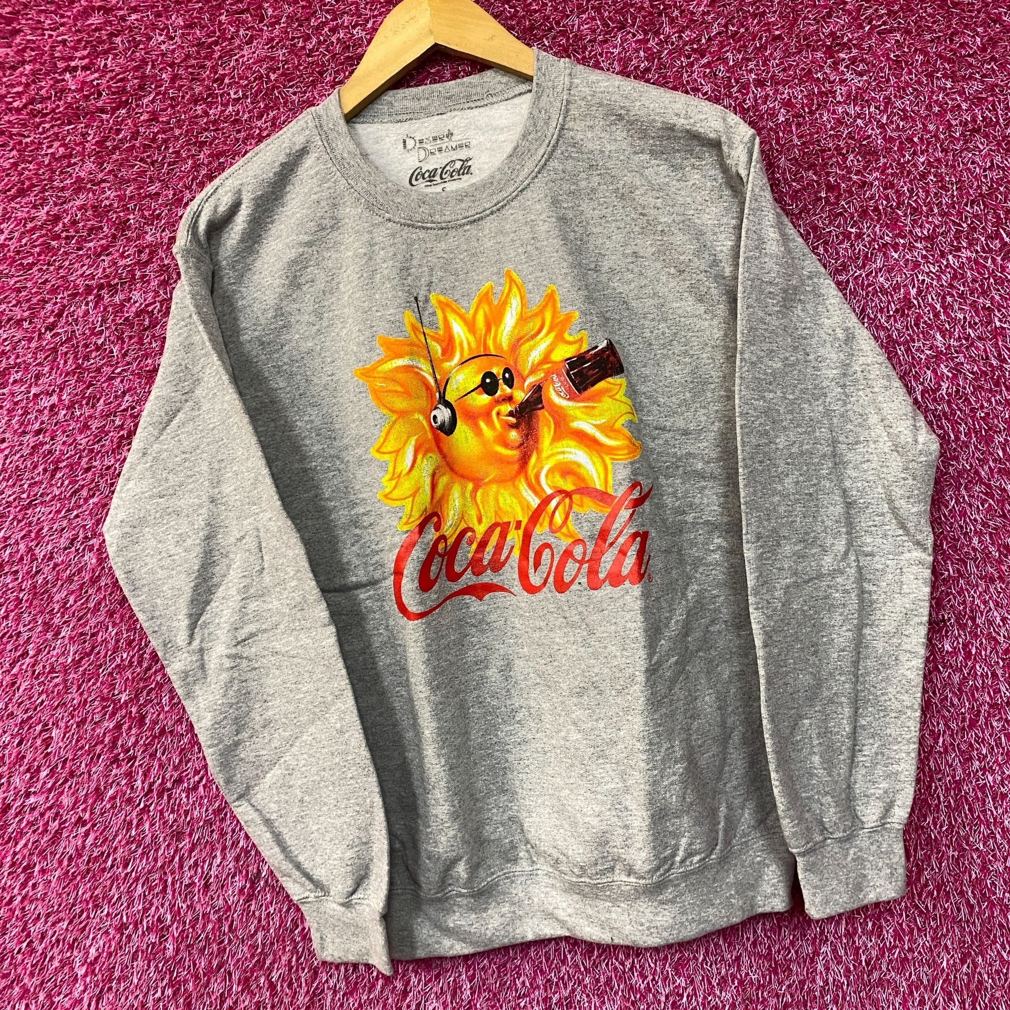 Coca Cola Coca-cola Sun Logo Retro Style Sweatshirt Small Size US S / EU 44-46 / 1 - 3 Thumbnail