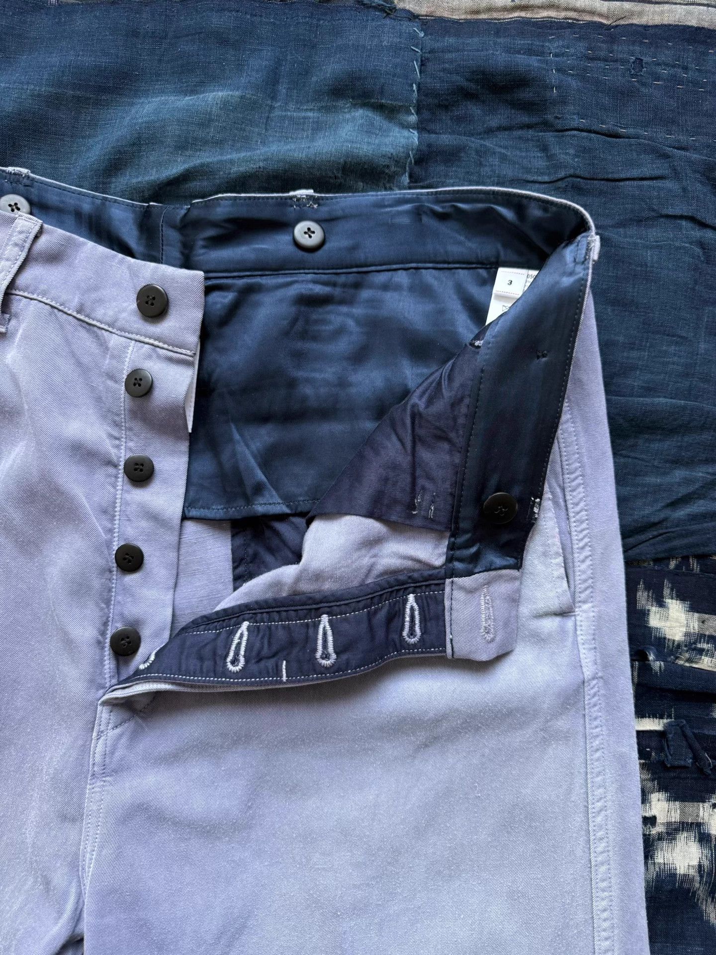 Visvim VISVIM 25AW ALPER PANTS DMGD Washed Distressed Grey Sz 2/3 Size US 37 - 7 Thumbnail