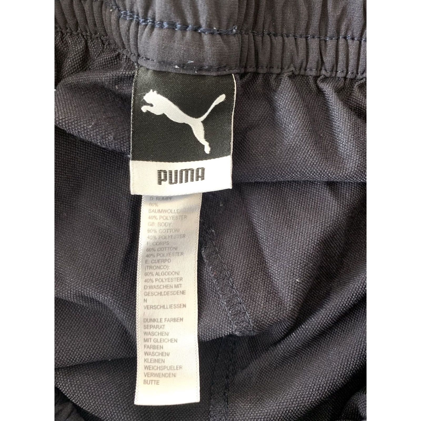 Puma PUMA Run First Mile Track Pants Mens 2XL Black Tapered Joggers Logo Clothing Pants Shoes & Accessories Size US 39 - 3 Thumbnail