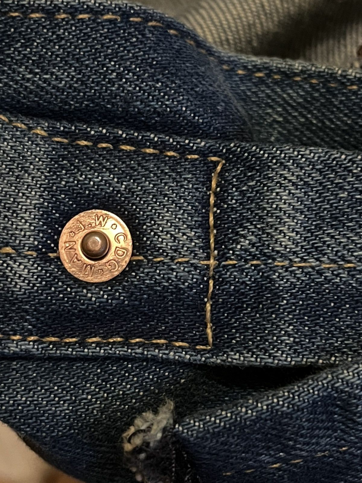 Junya Watanabe Junya Watanabe SS 2025 AC/DC Selvedge Denim Size US 36 / EU 52 - 5 Thumbnail