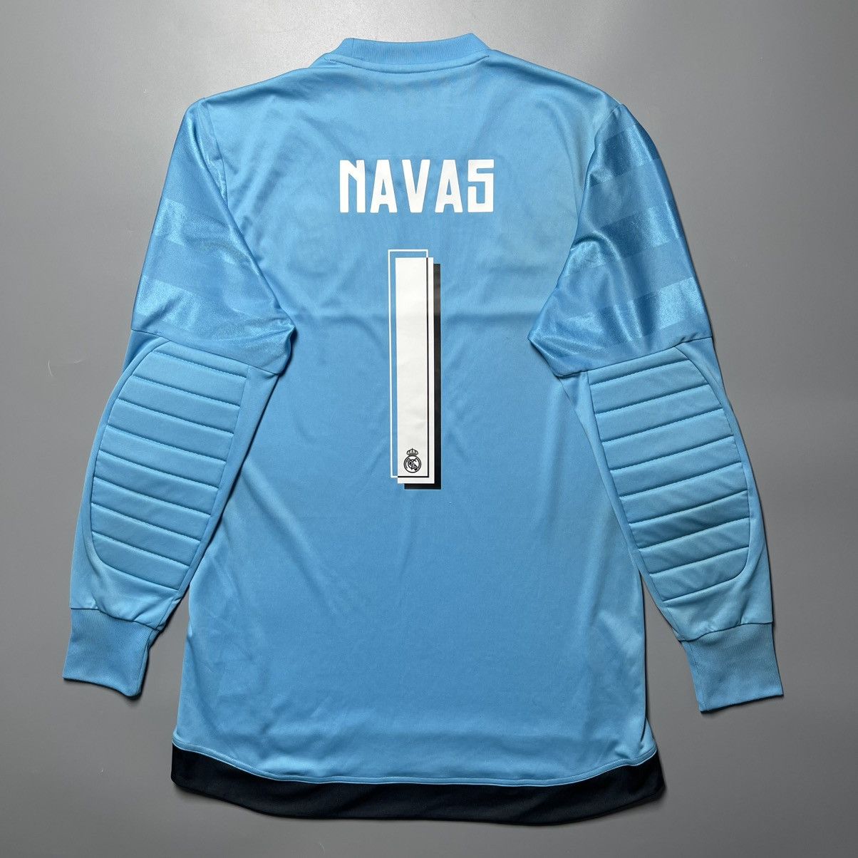REAL MADRID ADIDAS 2015/2016 FOOTBALL GK JERSEY #1 NAVAS