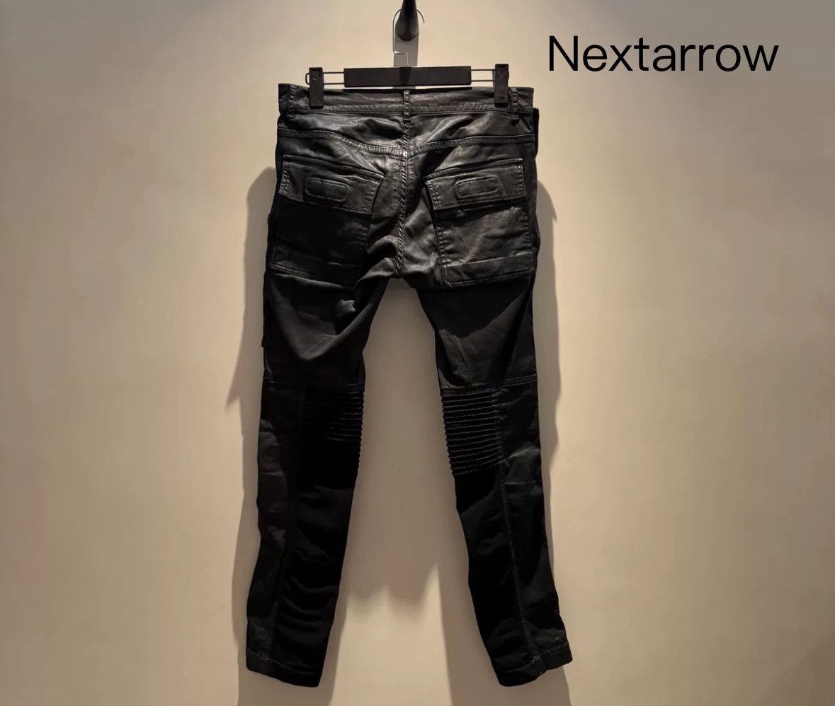 Rick Owens Rick owens drkshdw double track wax motorcycle pants jeans Size US 30 / EU 46 - 2 Thumbnail