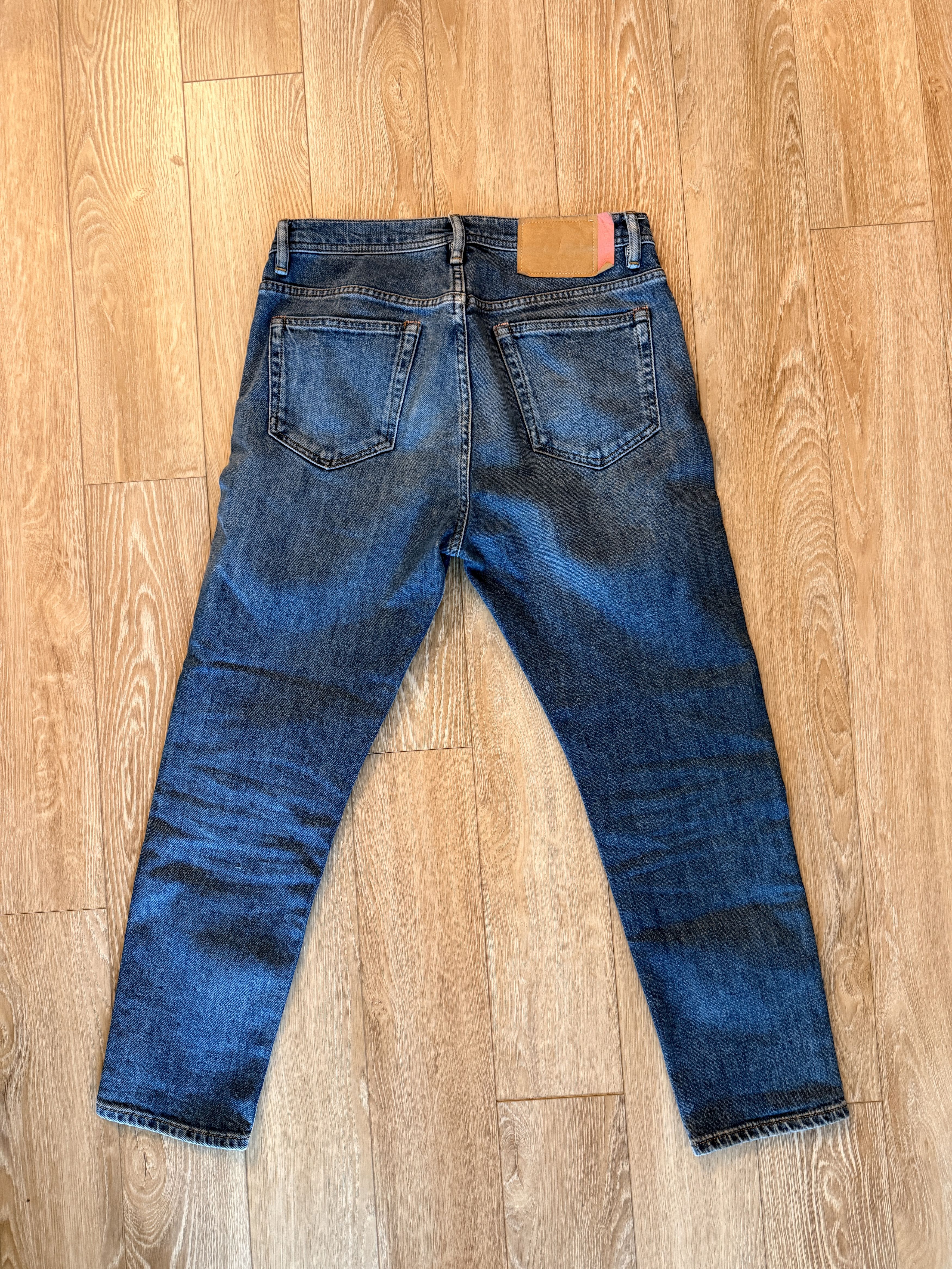 Acne Studios Acne Studios River Jeans in Mid Blue (28x30) Size US 28 / EU 44 - 3 Thumbnail